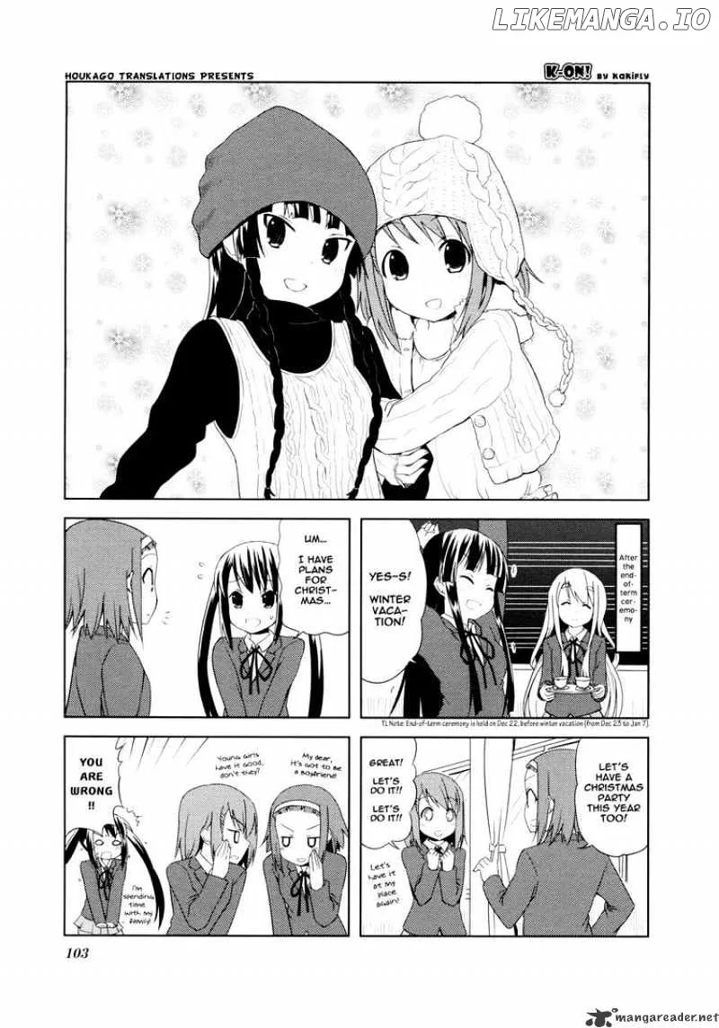 K-ON! Chapter 27 page 1