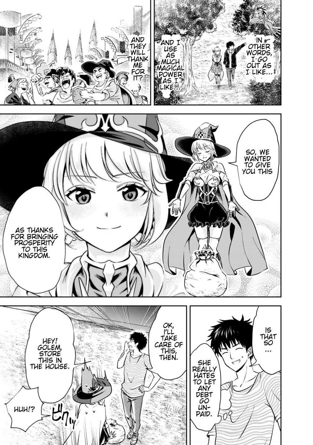 My House is a Magic Power Spot - Just by Living there I Become the Strongest in the World Chapter 16 page 7