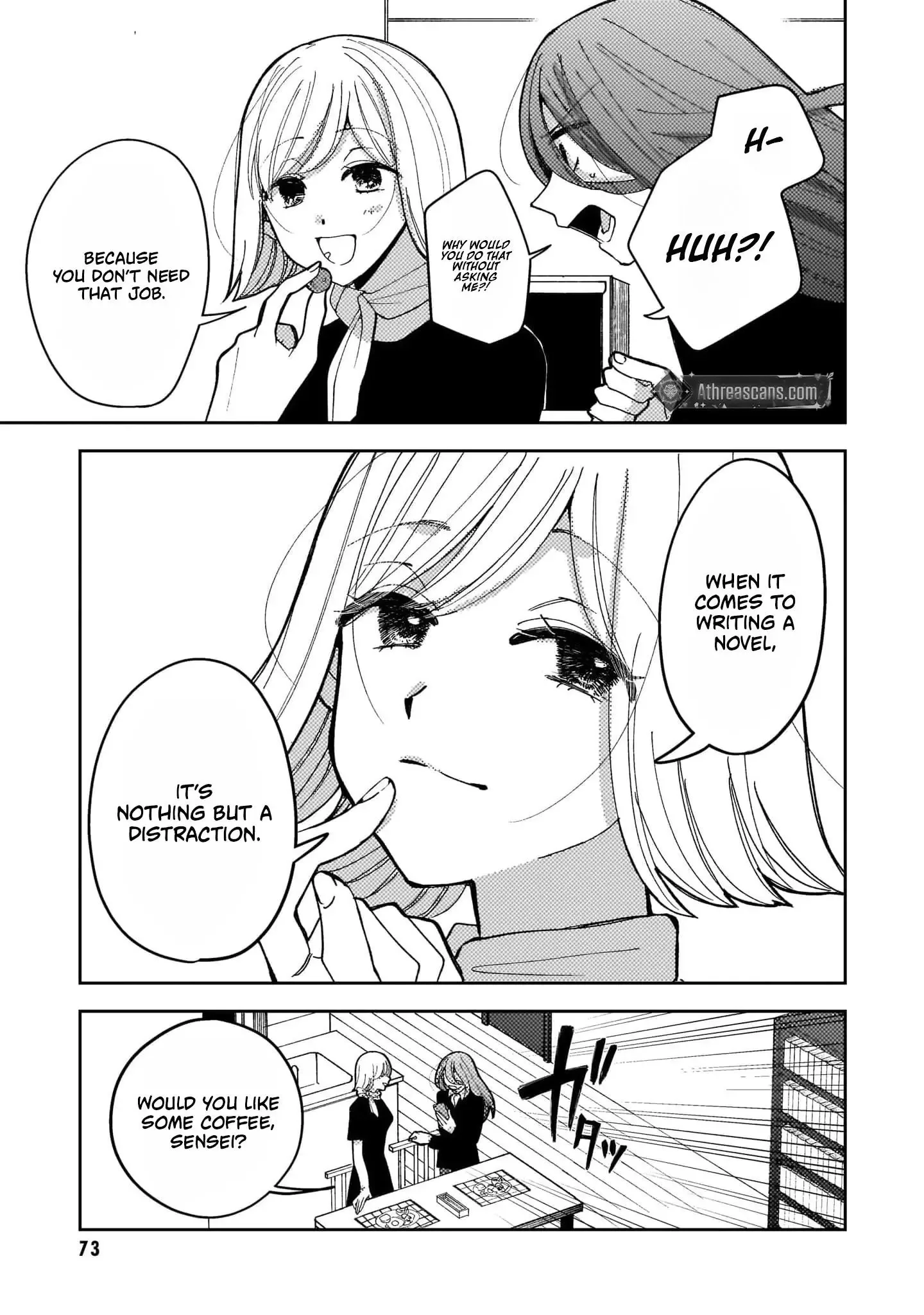 Moshu Onna to Akutagawa Chapter 4 page 10