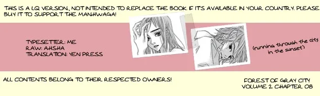 Running Through the City In the Sunset Chapter 8 page 1