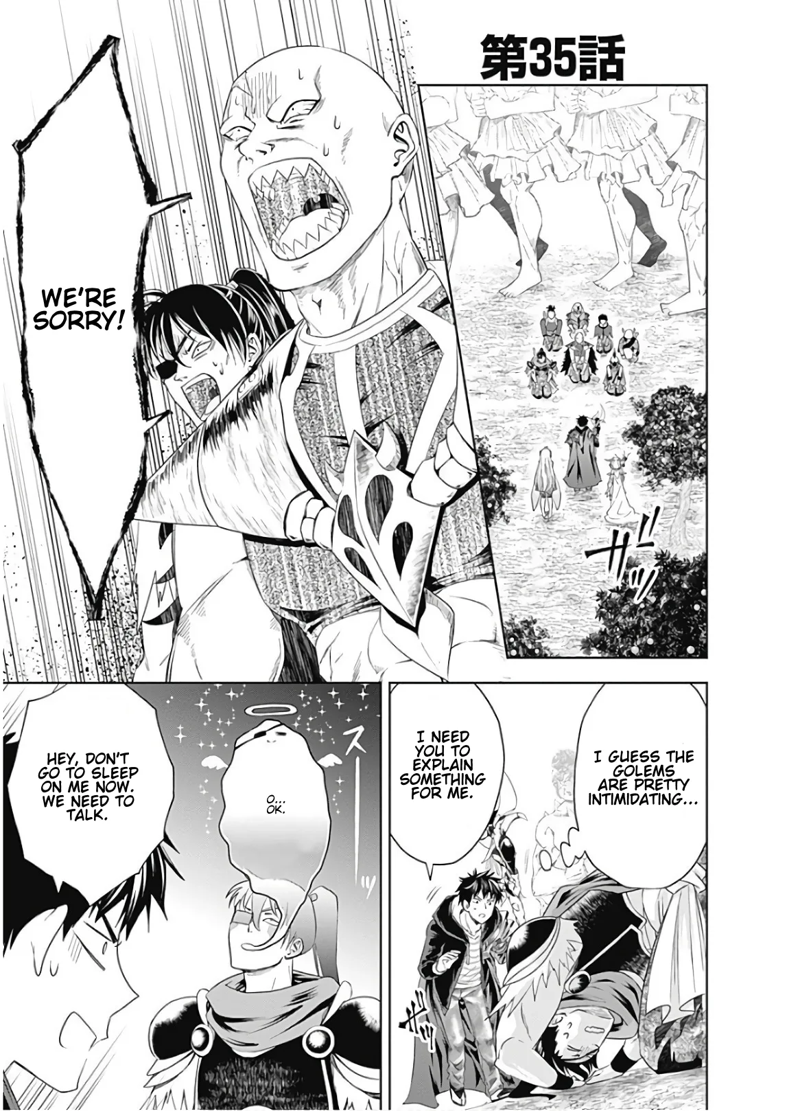 My House is a Magic Power Spot - Just by Living there I Become the Strongest in the World Chapter 35 page 1