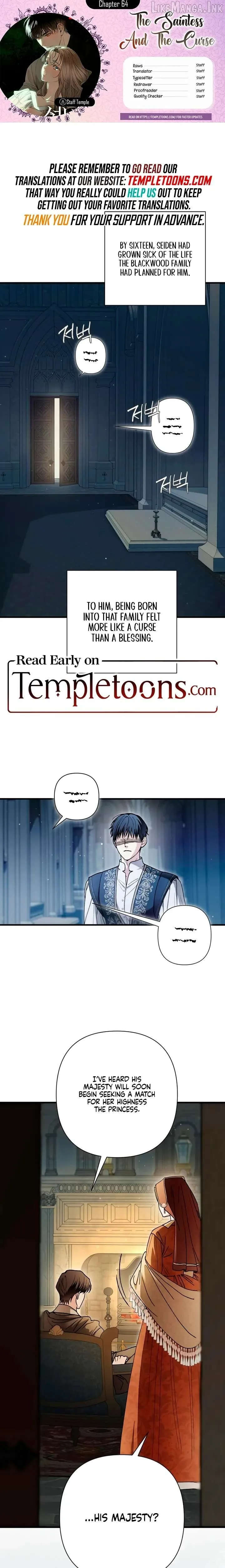 The Saintess And The Curse Chapter 64 page 1
