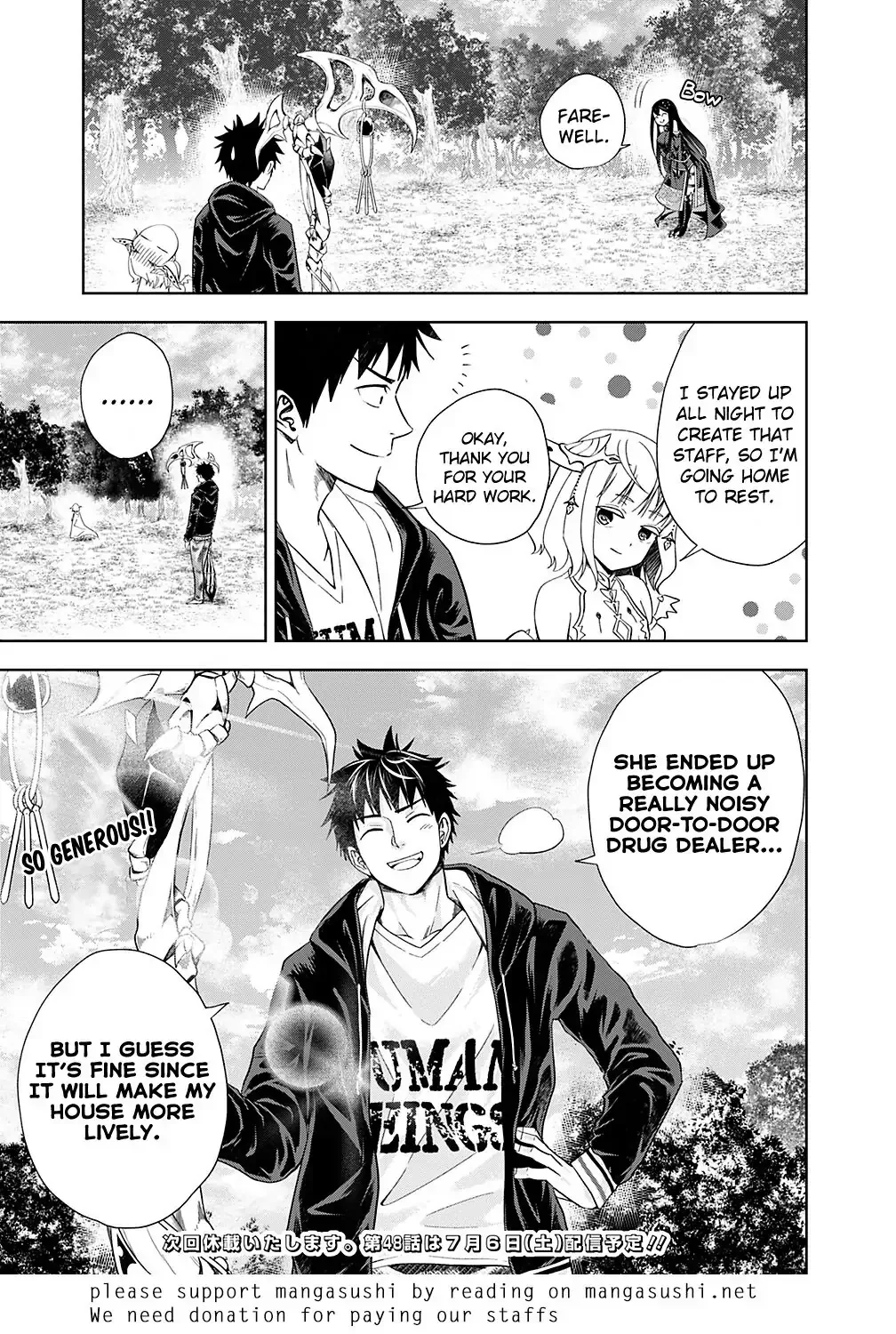 My House is a Magic Power Spot - Just by Living there I Become the Strongest in the World Chapter 47 page 12