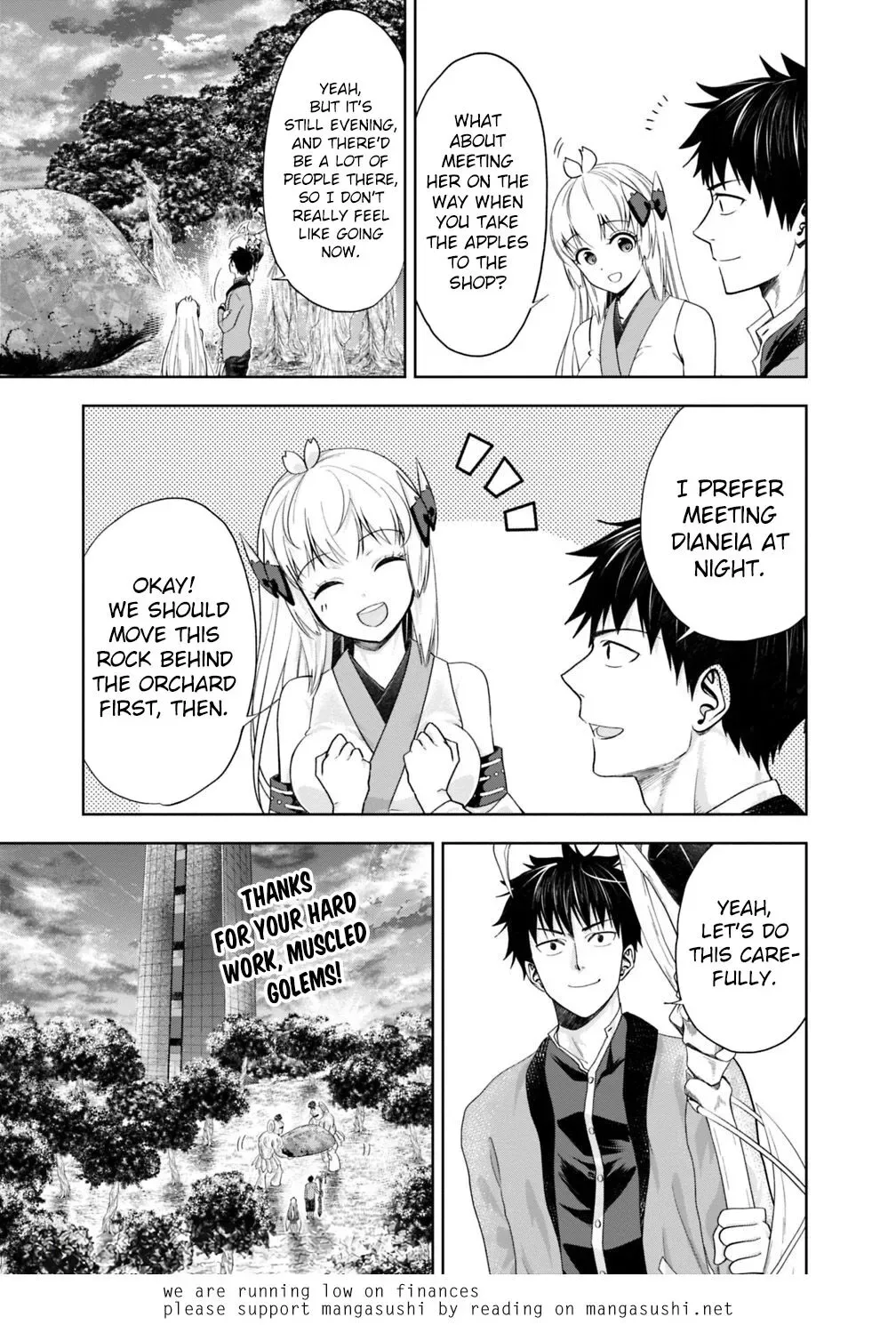 My House is a Magic Power Spot - Just by Living there I Become the Strongest in the World Chapter 72 page 14