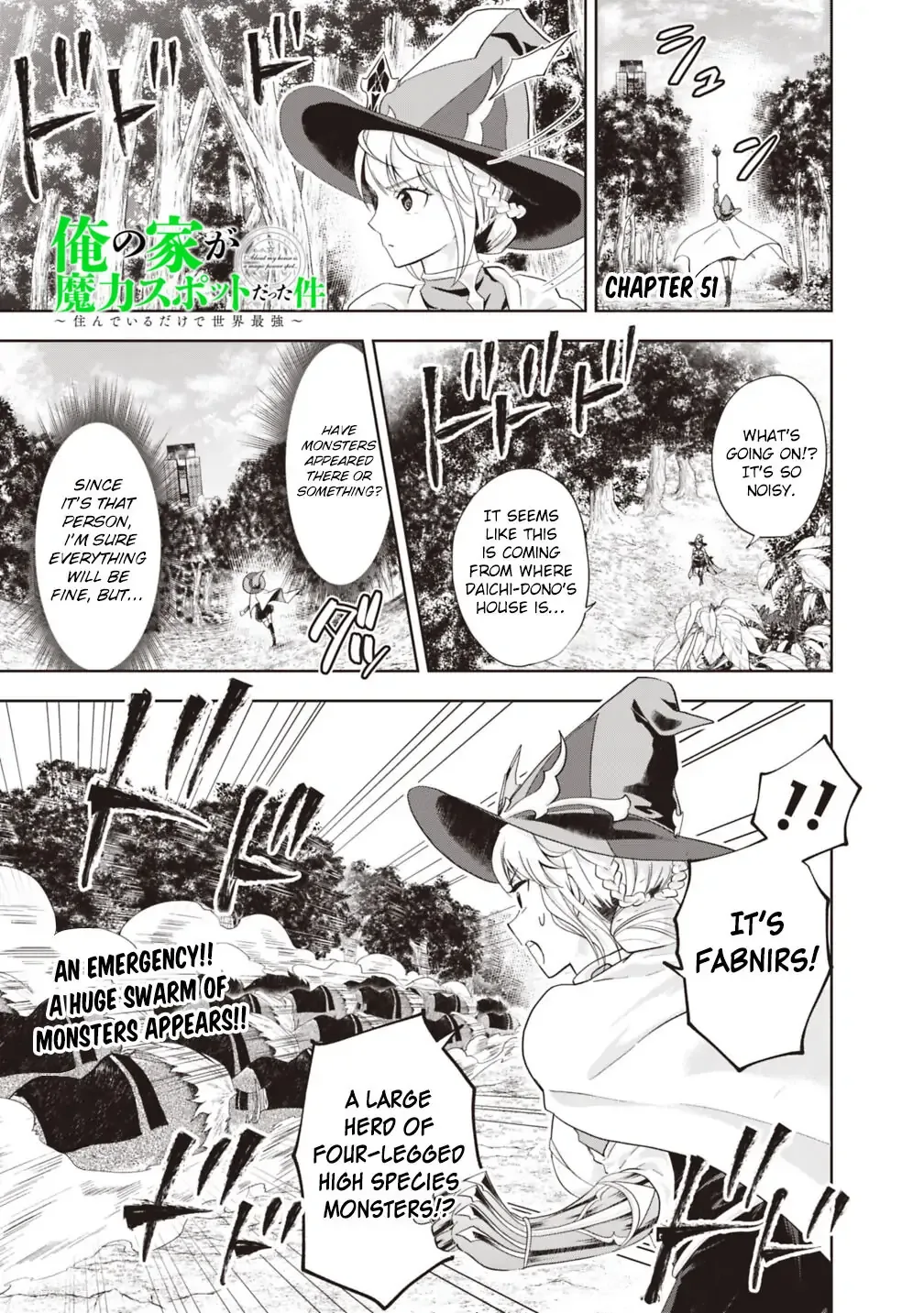 My House is a Magic Power Spot - Just by Living there I Become the Strongest in the World Chapter 51 page 2