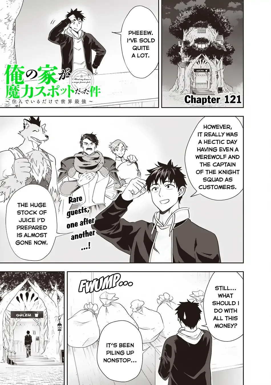 My House is a Magic Power Spot - Just by Living there I Become the Strongest in the World Chapter 121 page 2