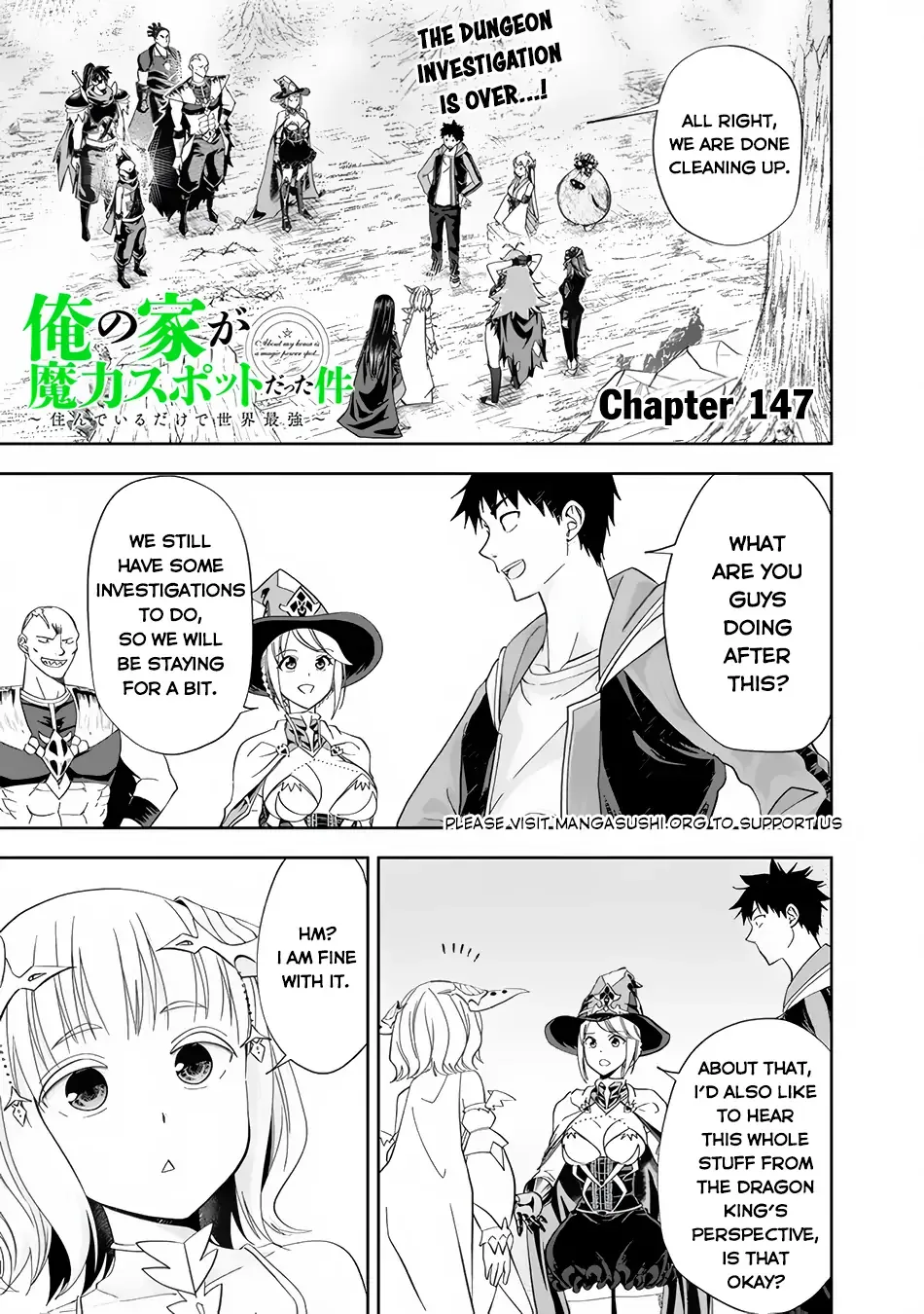 My House is a Magic Power Spot - Just by Living there I Become the Strongest in the World Chapter 147 page 2