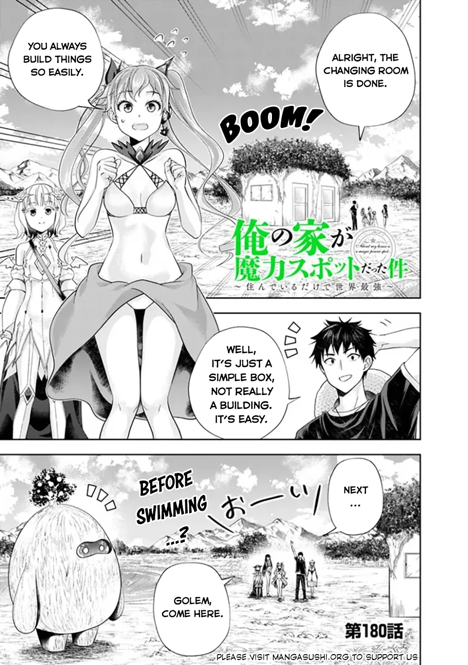 My House is a Magic Power Spot - Just by Living there I Become the Strongest in the World Chapter 180 page 2