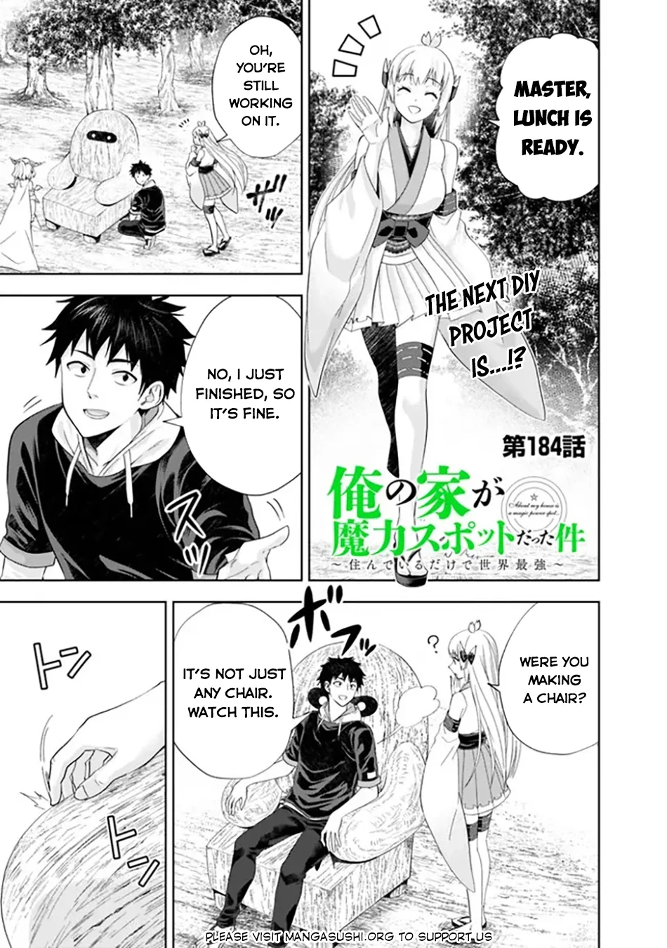 My House is a Magic Power Spot - Just by Living there I Become the Strongest in the World Chapter 184 page 2