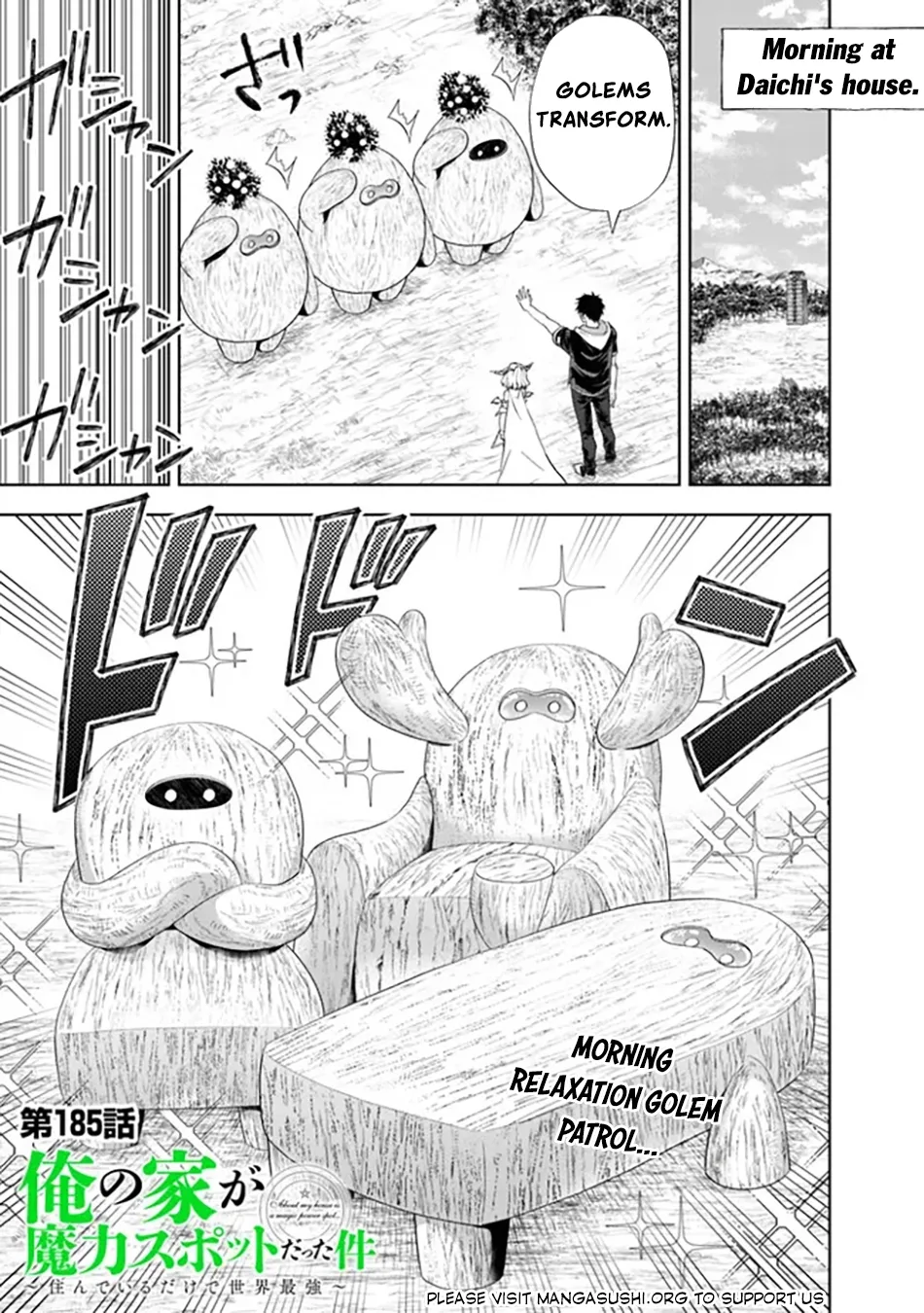 My House is a Magic Power Spot - Just by Living there I Become the Strongest in the World Chapter 185 page 2
