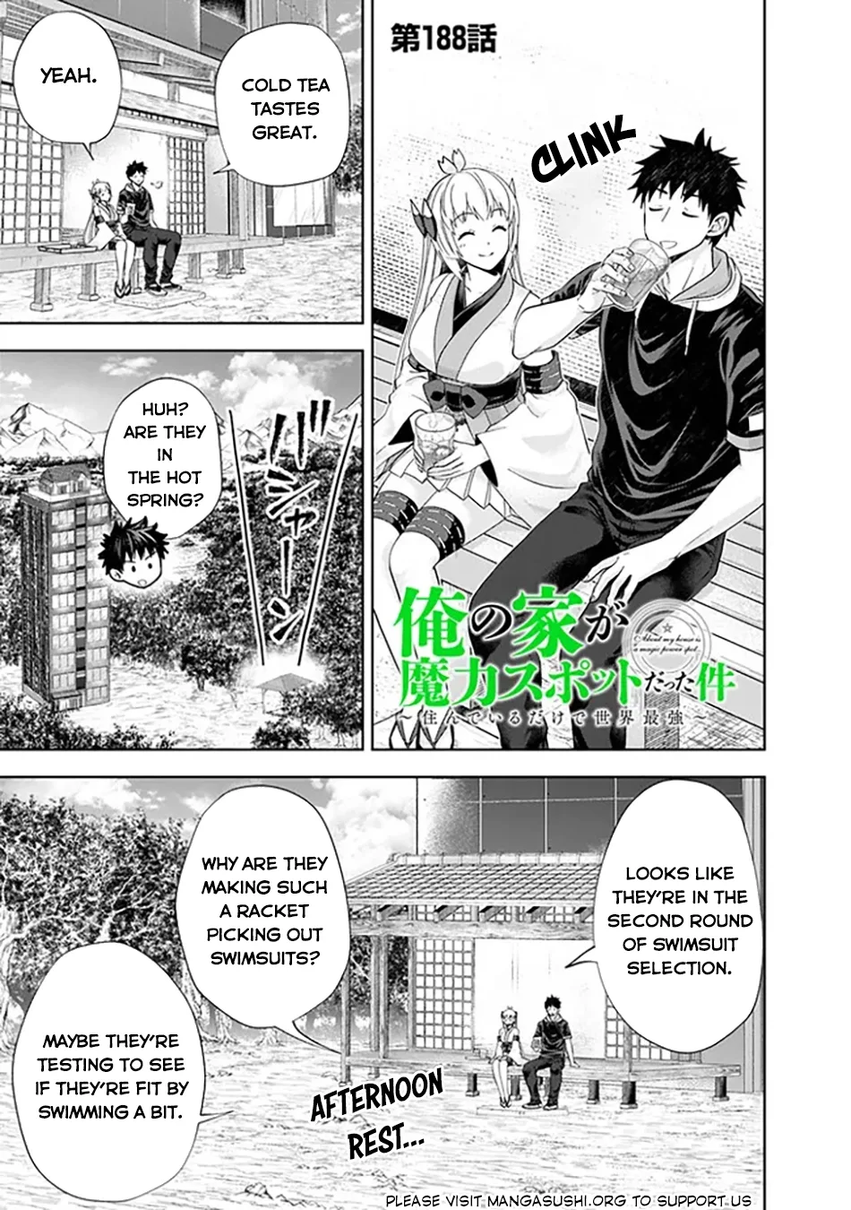 My House is a Magic Power Spot - Just by Living there I Become the Strongest in the World Chapter 188 page 2
