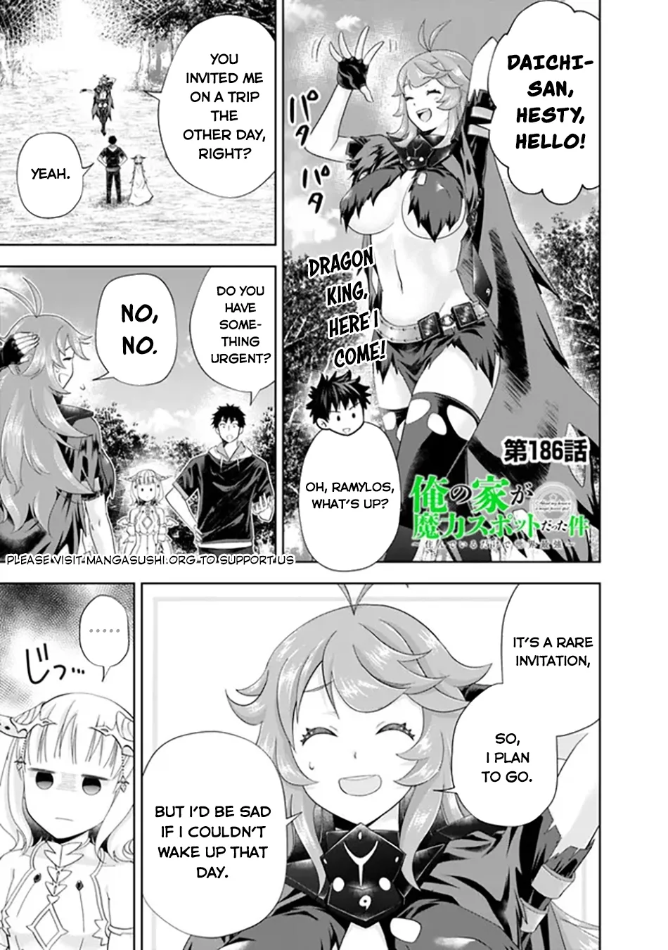 My House is a Magic Power Spot - Just by Living there I Become the Strongest in the World Chapter 186 page 2
