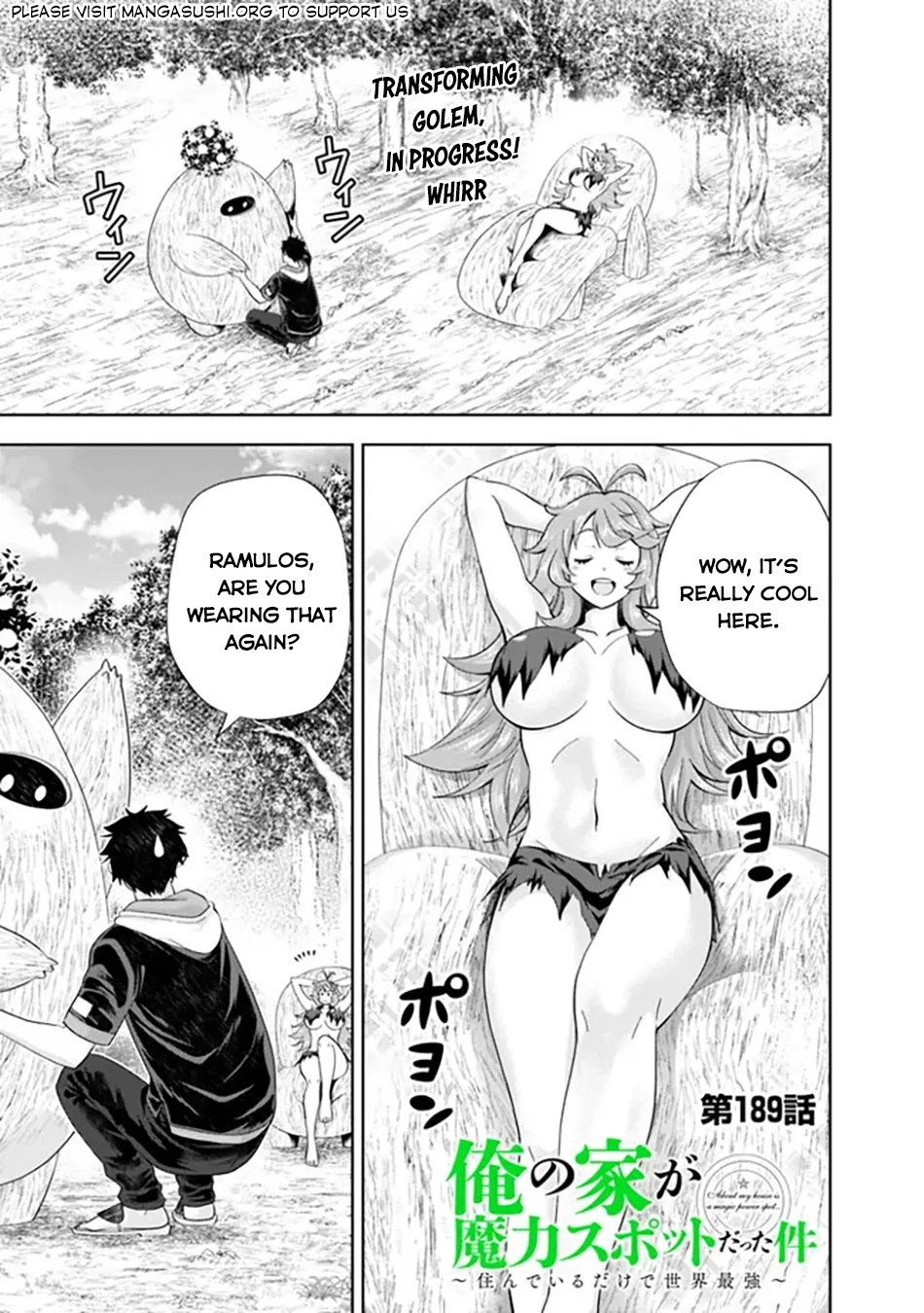 My House is a Magic Power Spot - Just by Living there I Become the Strongest in the World Chapter 189 page 2