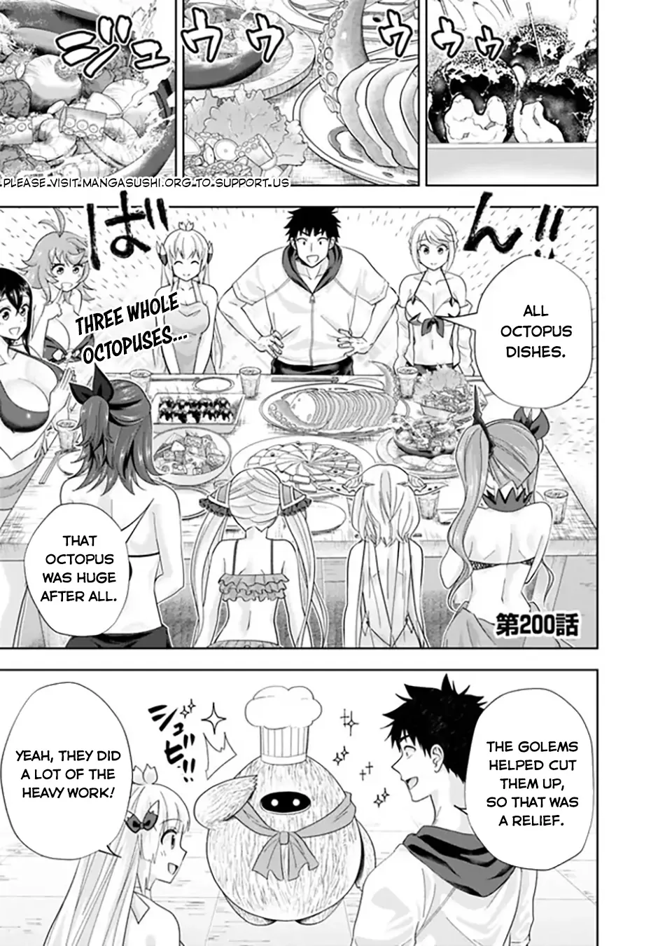 My House is a Magic Power Spot - Just by Living there I Become the Strongest in the World Chapter 200 page 2