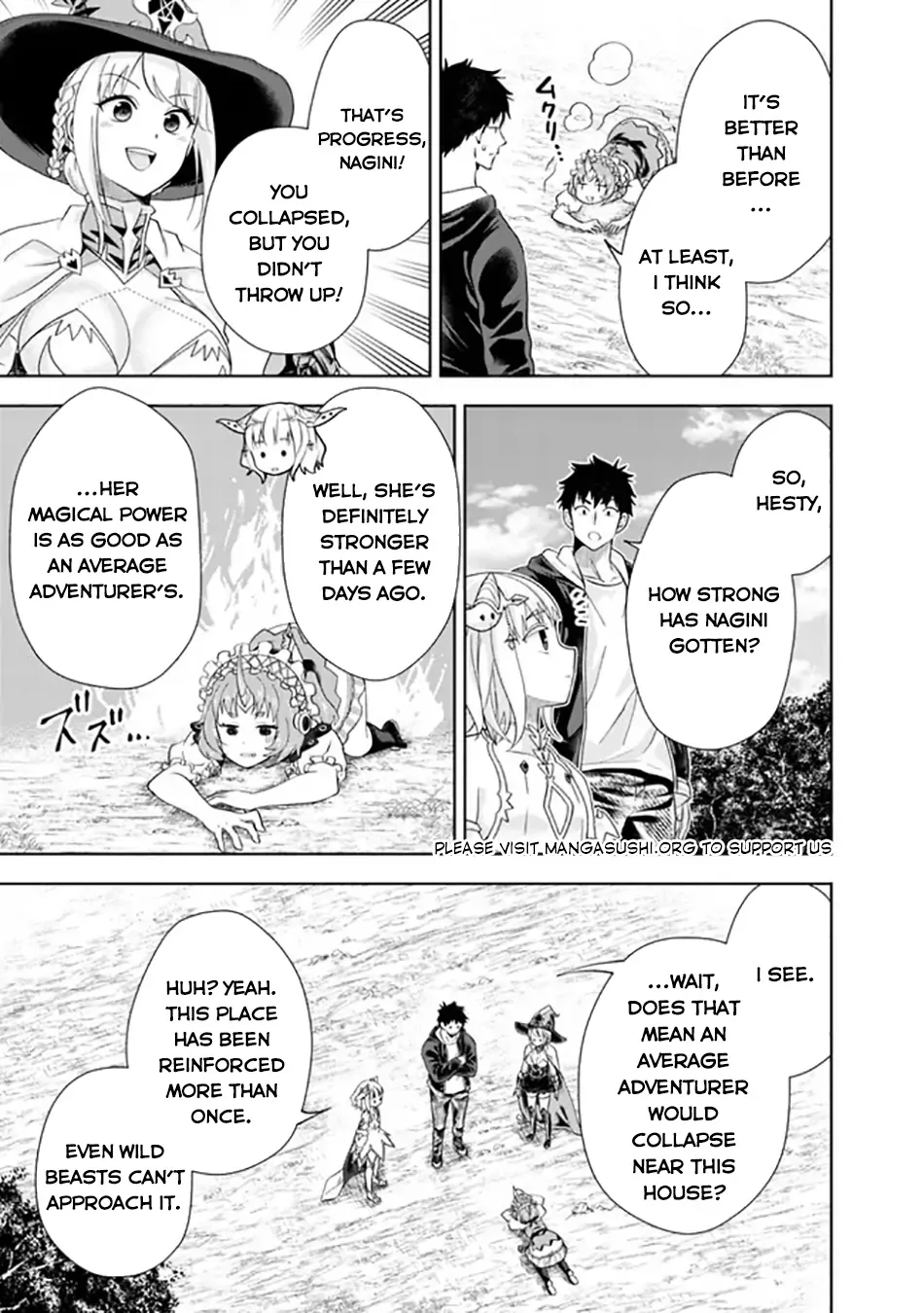 My House is a Magic Power Spot - Just by Living there I Become the Strongest in the World Chapter 215 page 6