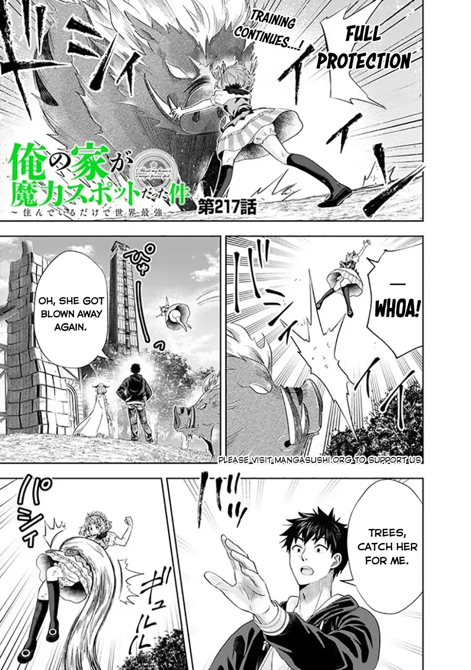 My House is a Magic Power Spot - Just by Living there I Become the Strongest in the World Chapter 217 page 2