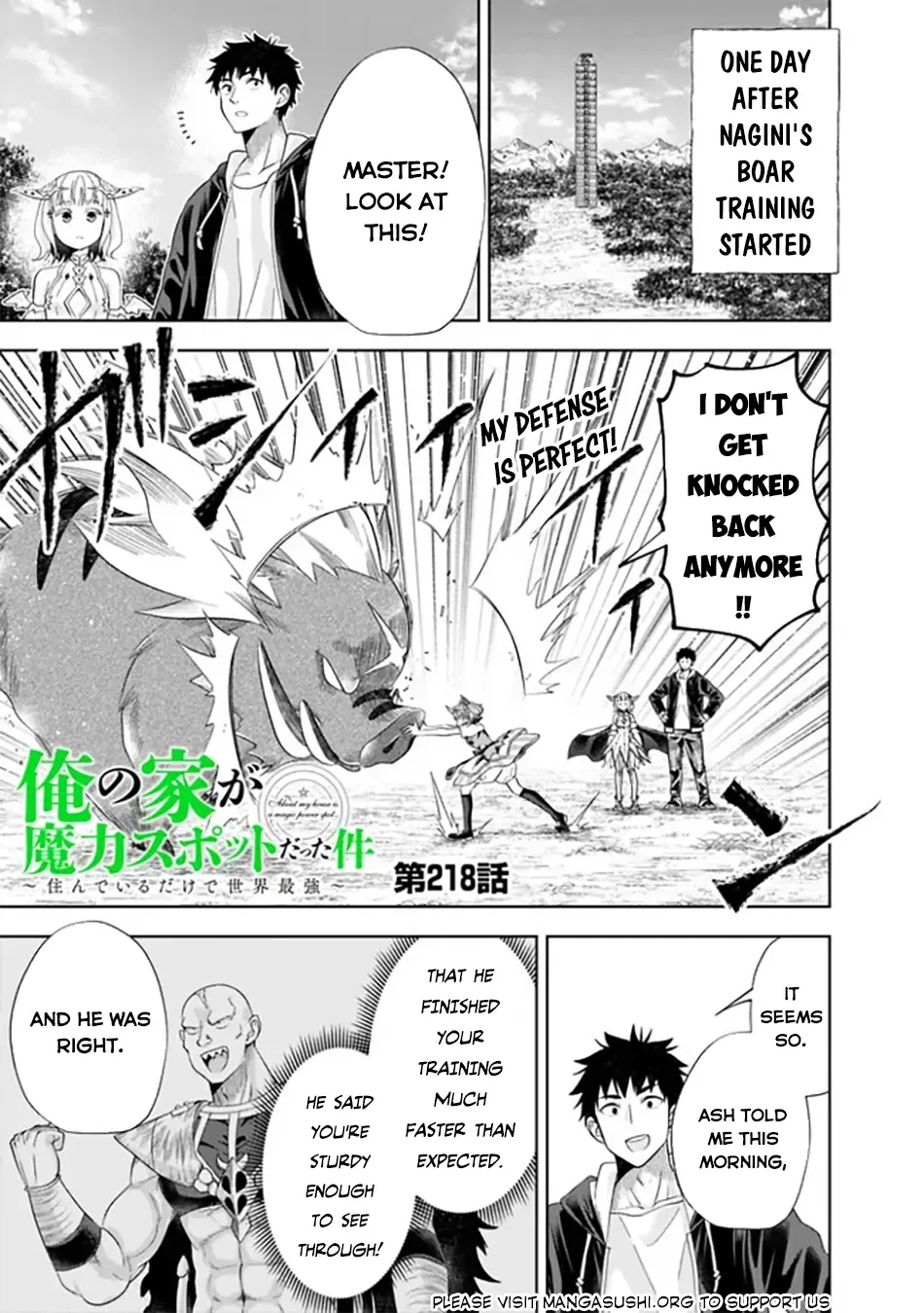 My House is a Magic Power Spot - Just by Living there I Become the Strongest in the World Chapter 218 page 2