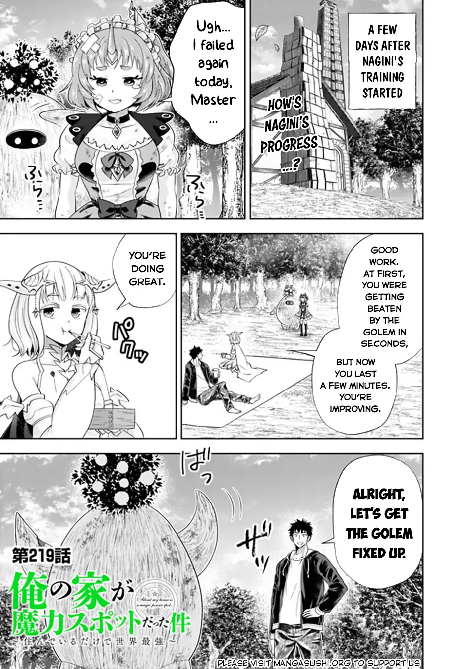 My House is a Magic Power Spot - Just by Living there I Become the Strongest in the World Chapter 219 page 2