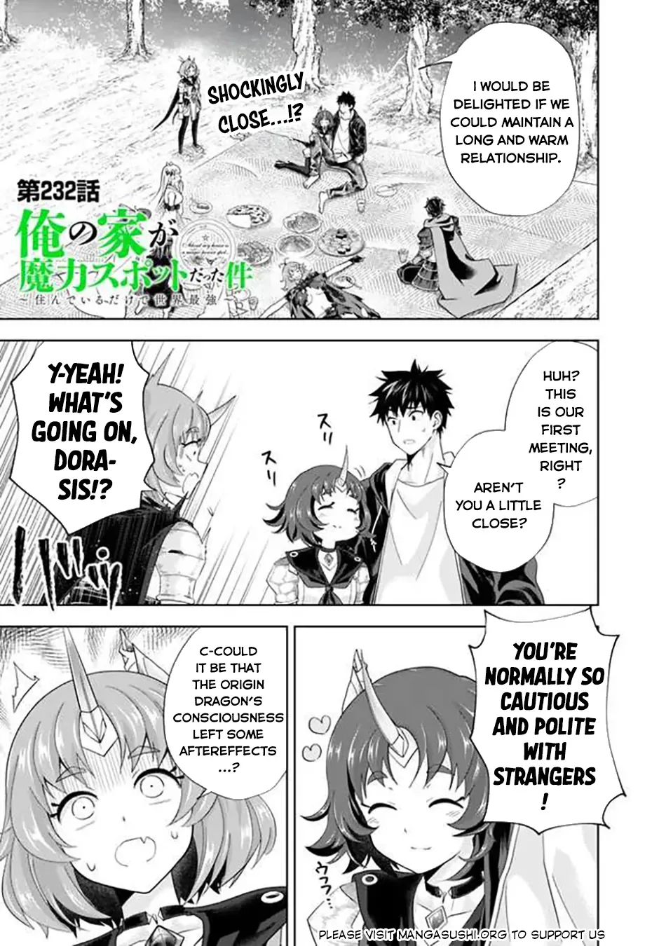 My House is a Magic Power Spot - Just by Living there I Become the Strongest in the World Chapter 232 page 2