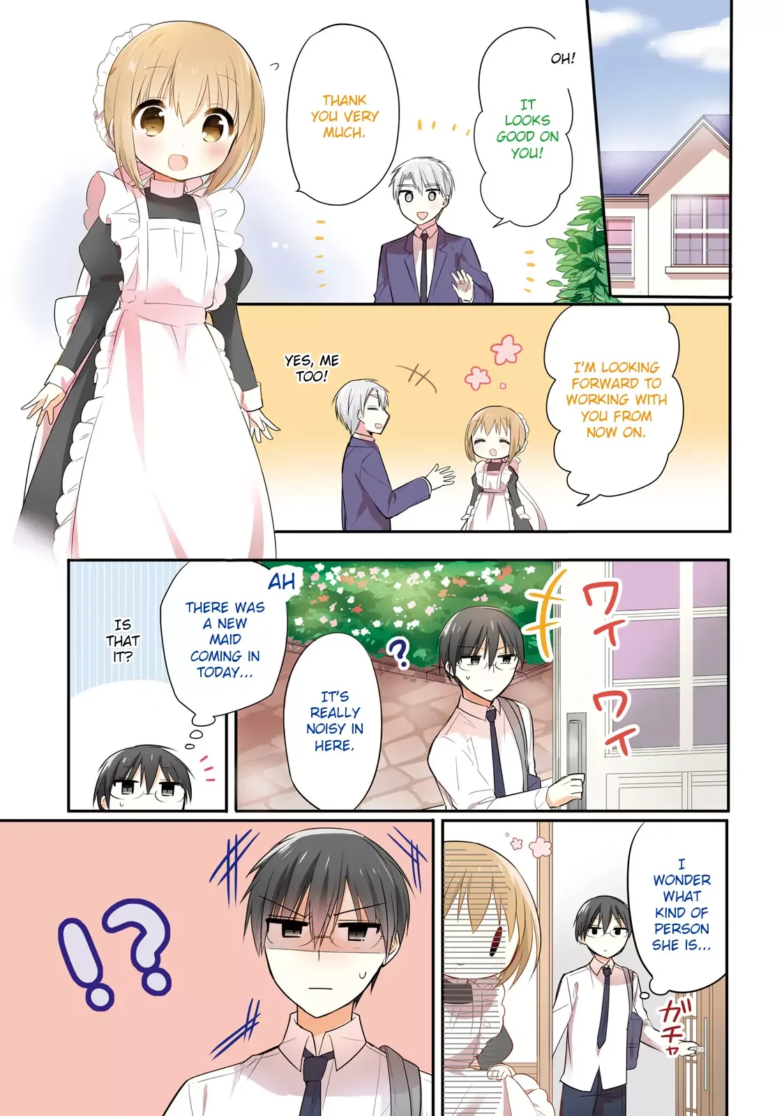 Maid-san in My House Chapter 1 page 1
