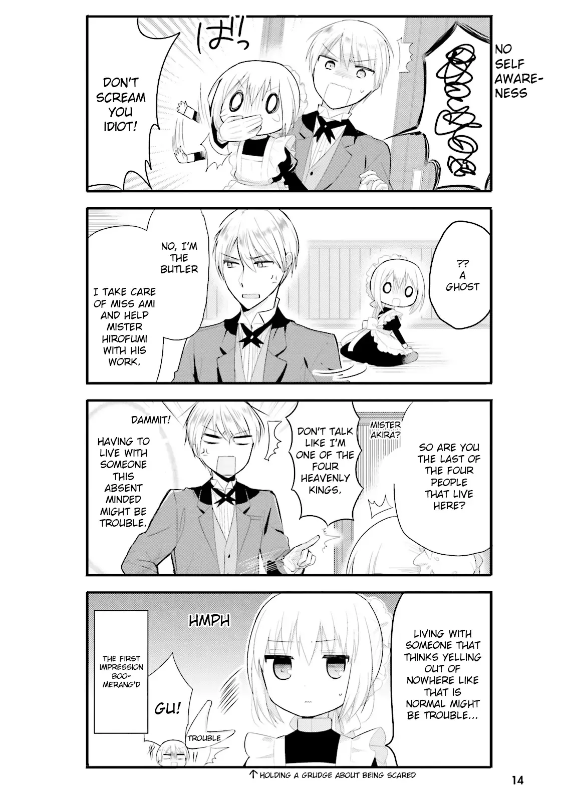 Maid-san in My House Chapter 1 page 12