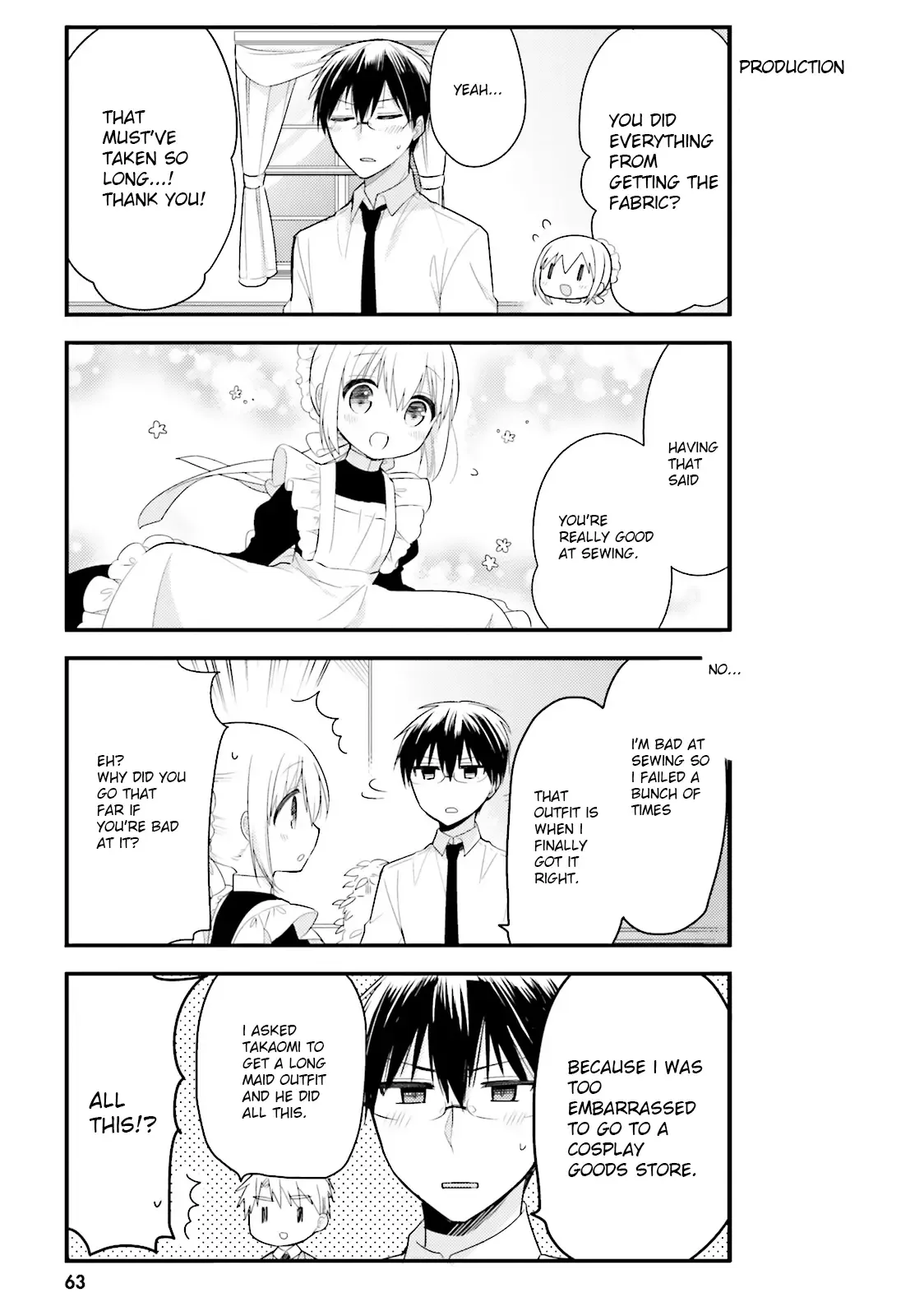 Maid-san in My House Chapter 4 page 9