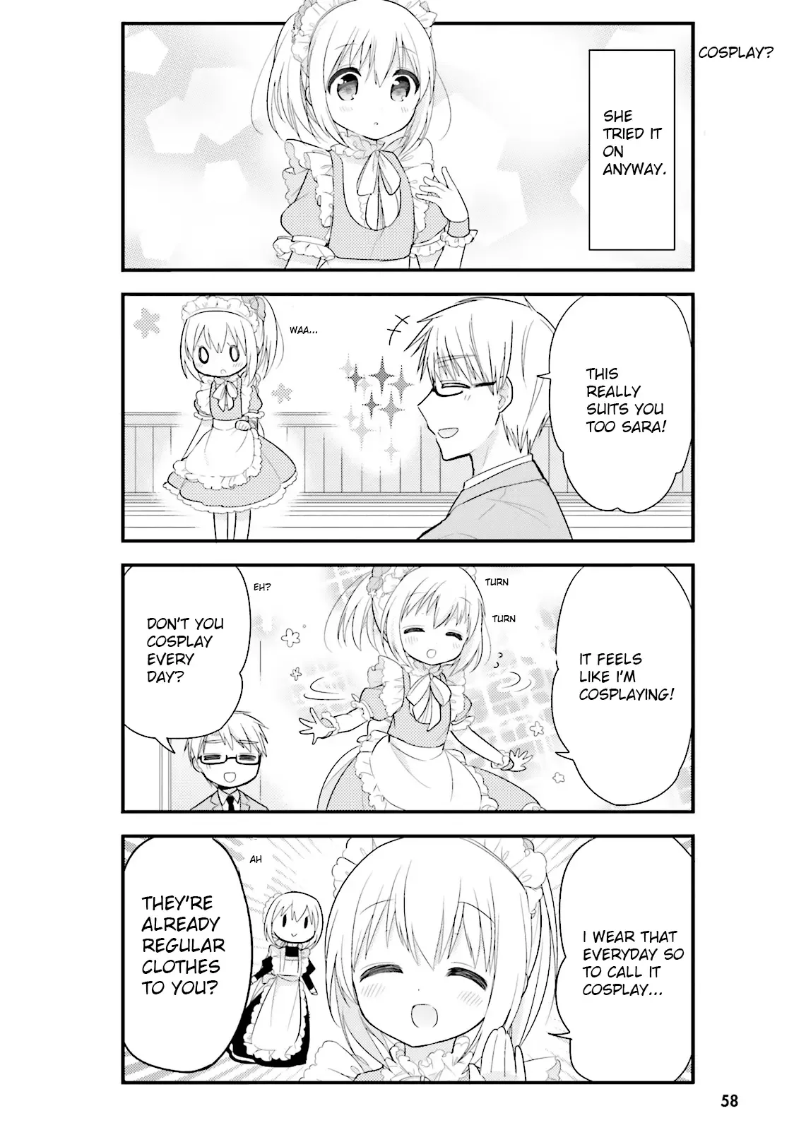 Maid-san in My House Chapter 4 page 4