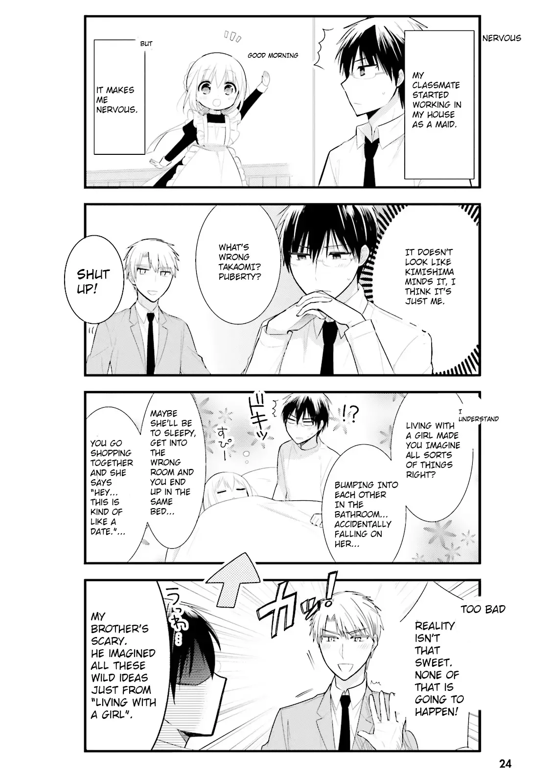 Maid-san in My House Chapter 2 page 2