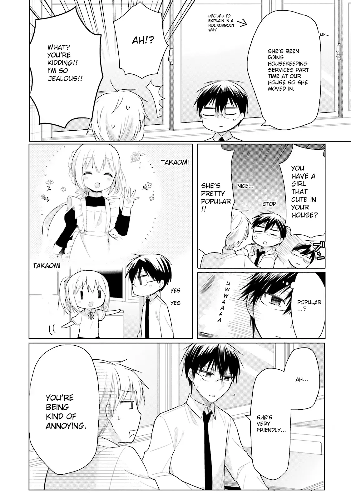 Maid-san in My House Chapter 4 page 12