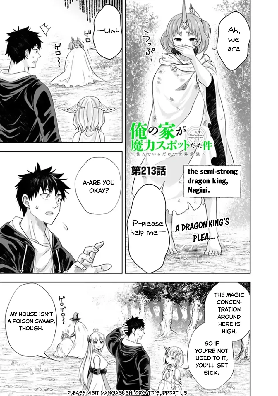 My House is a Magic Power Spot - Just by Living there I Become the Strongest in the World Chapter 213 page 2