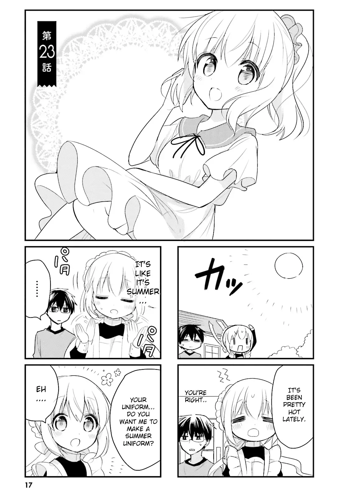 Maid-san in My House Chapter 23 page 1