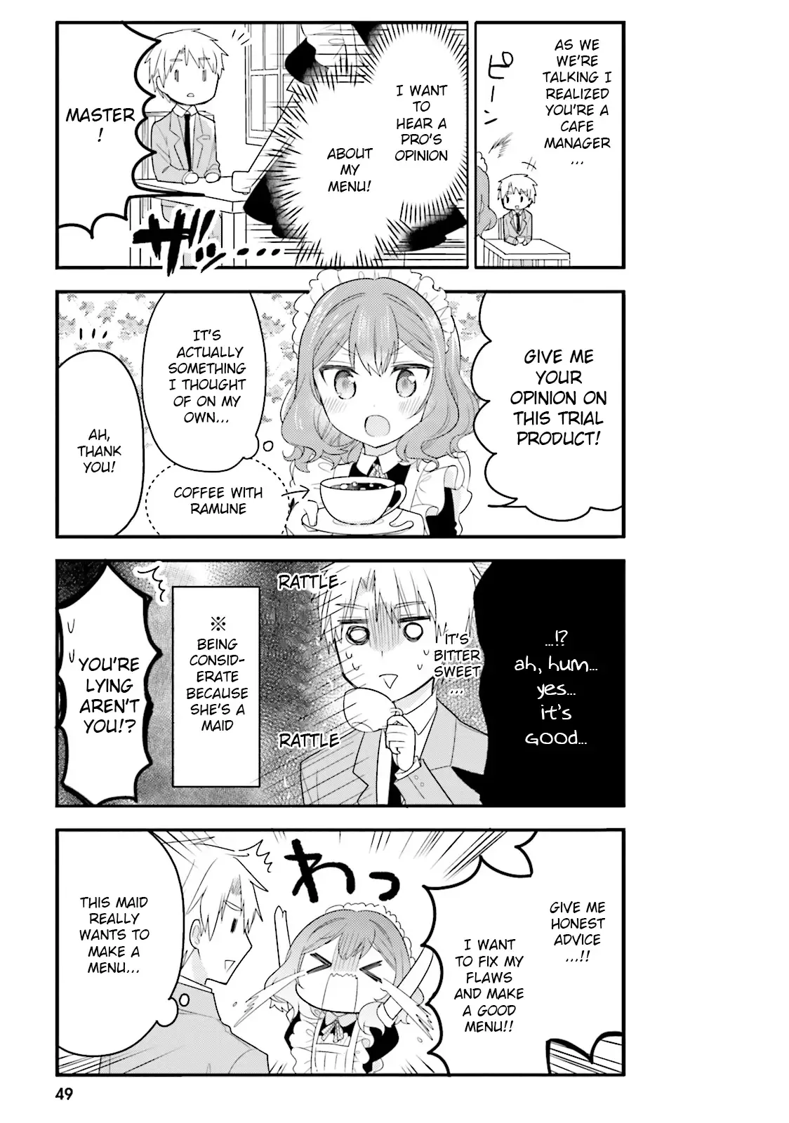 Maid-san in My House Chapter 25 page 9