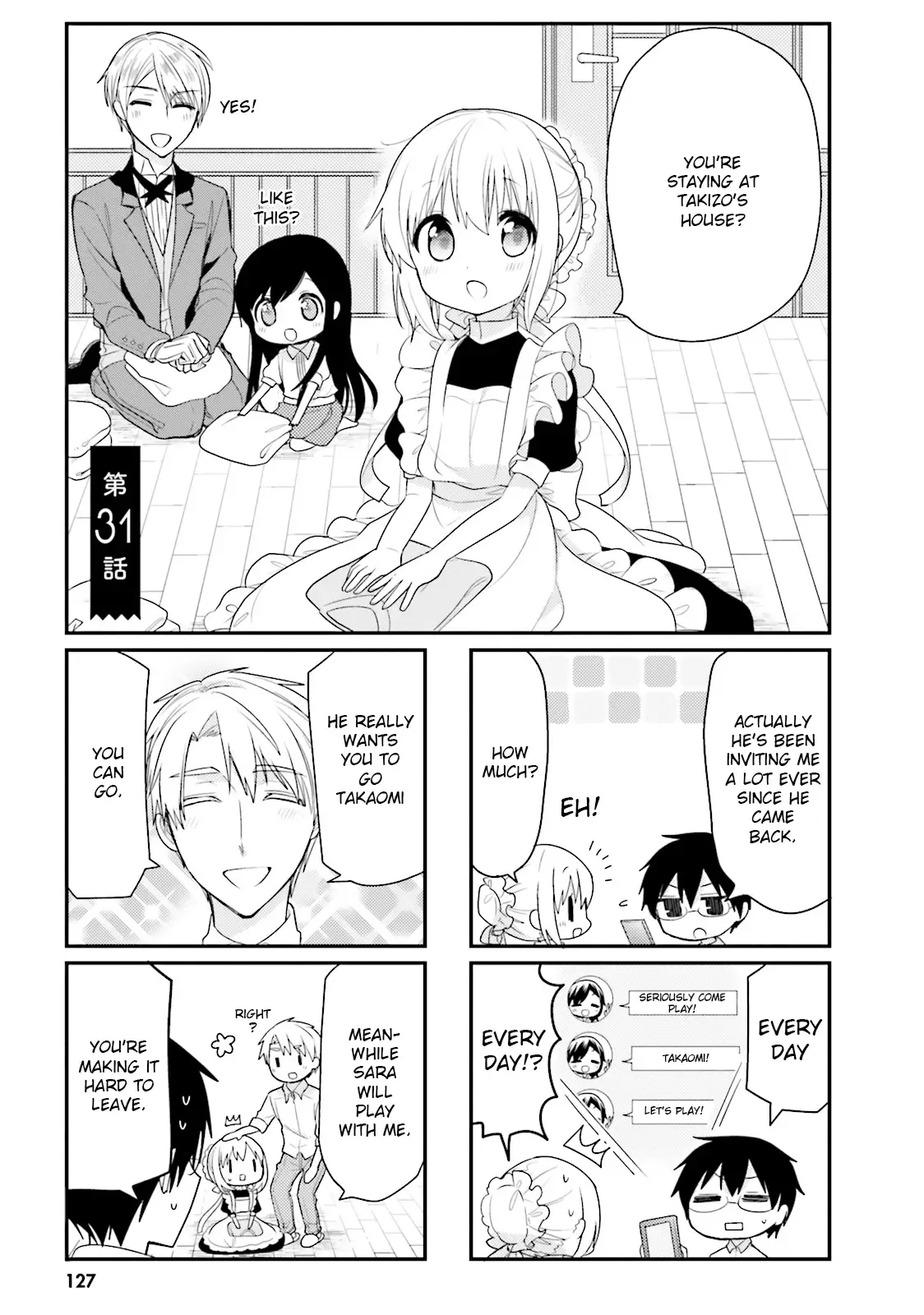 Maid-san in My House Chapter 31 page 1