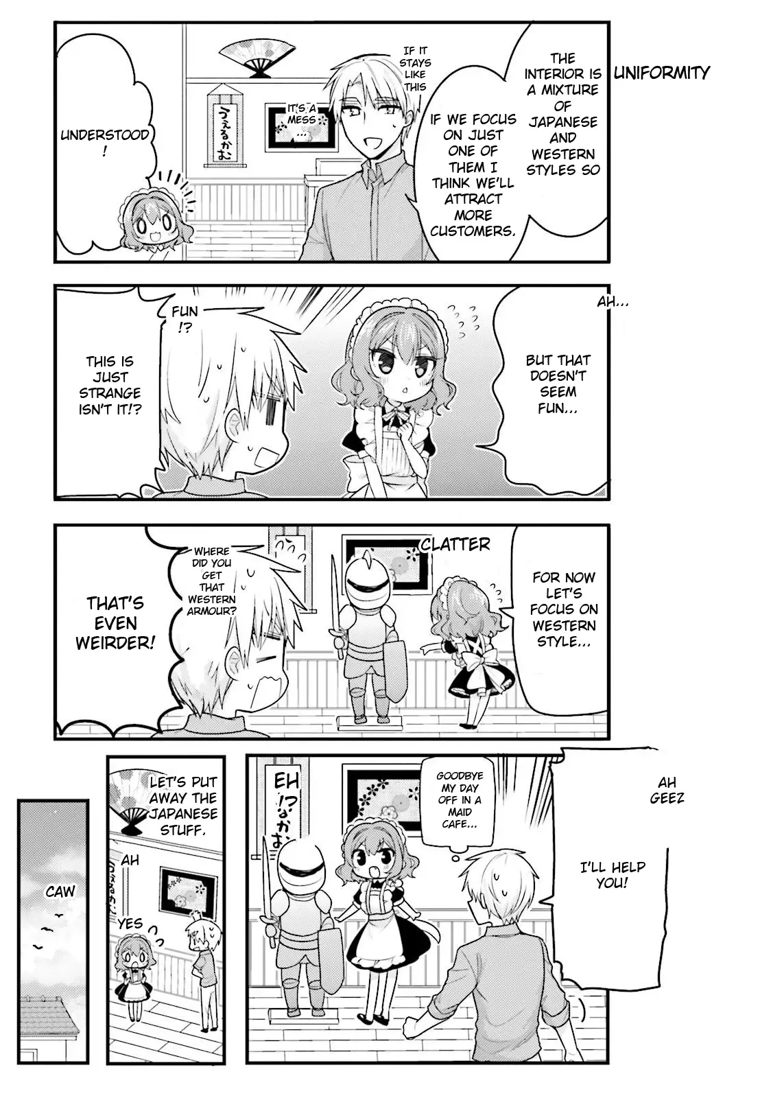 Maid-san in My House Chapter 40 page 9