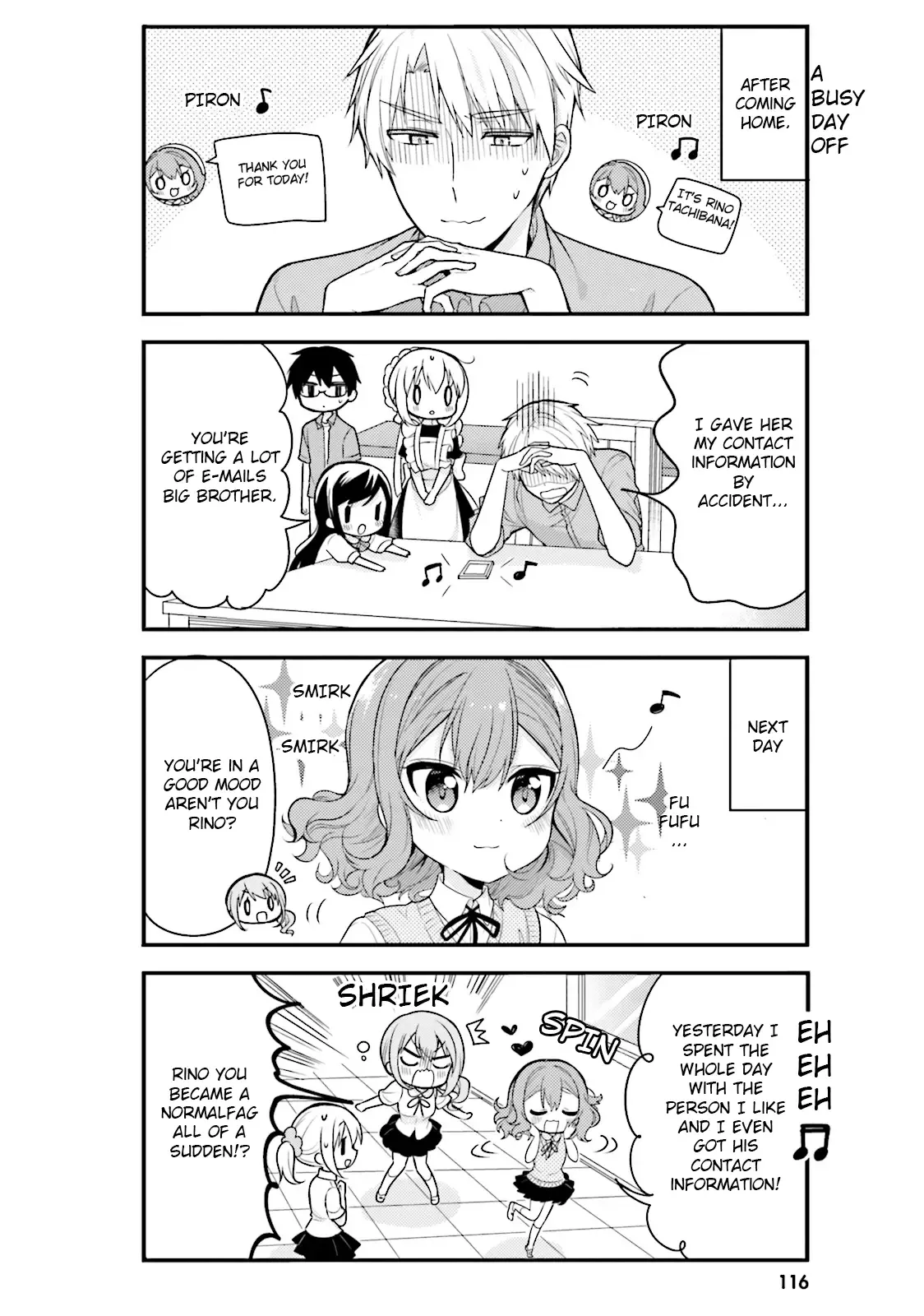 Maid-san in My House Chapter 40 page 12