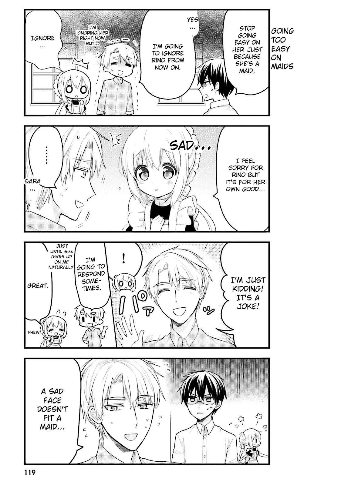Maid-san in My House Chapter 41 page 3