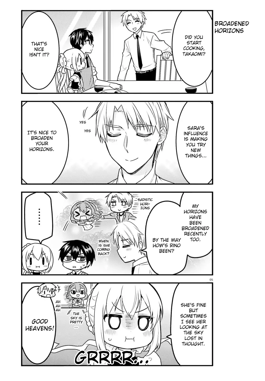 Maid-san in My House Chapter 43 page 5