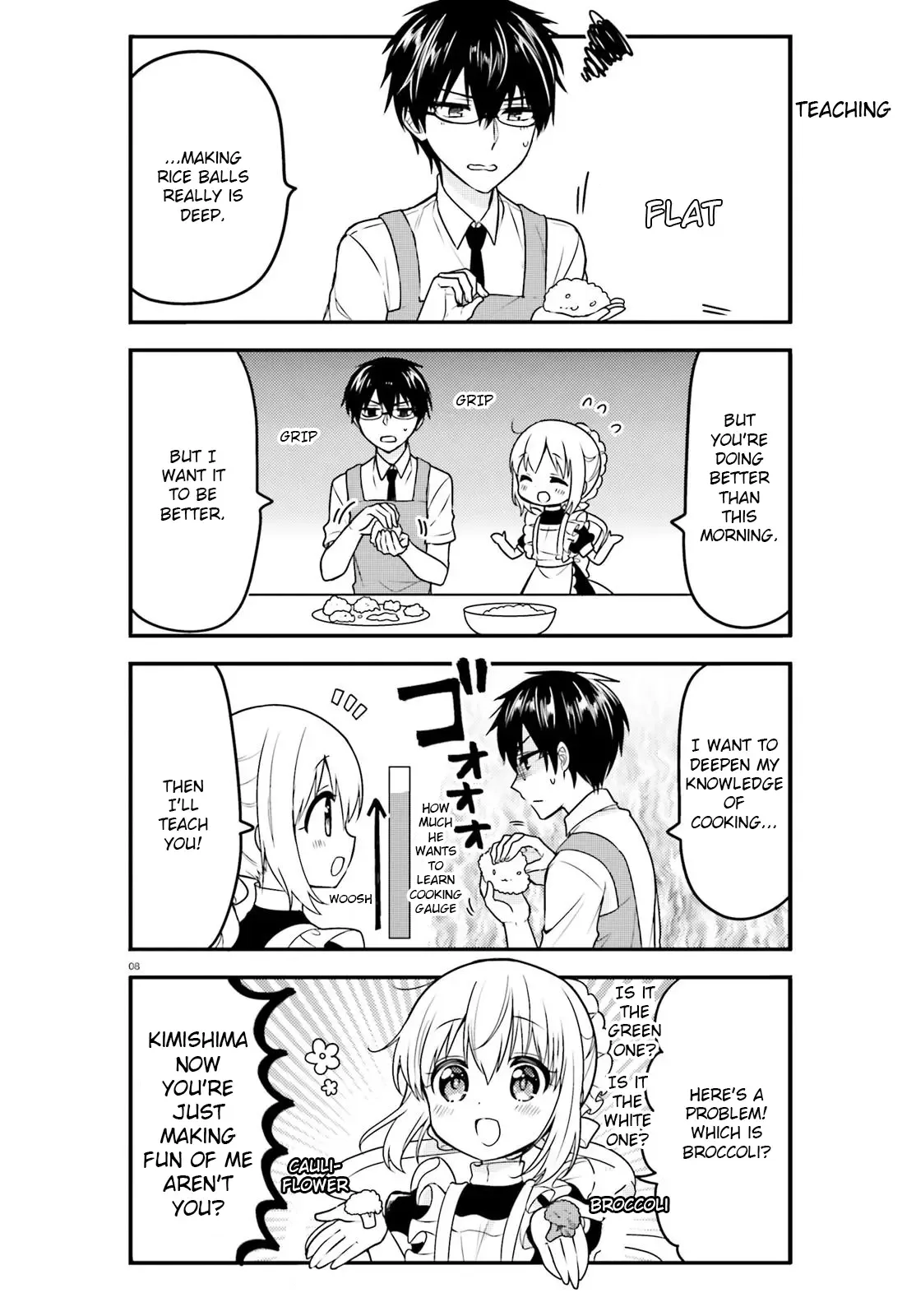 Maid-san in My House Chapter 43 page 8
