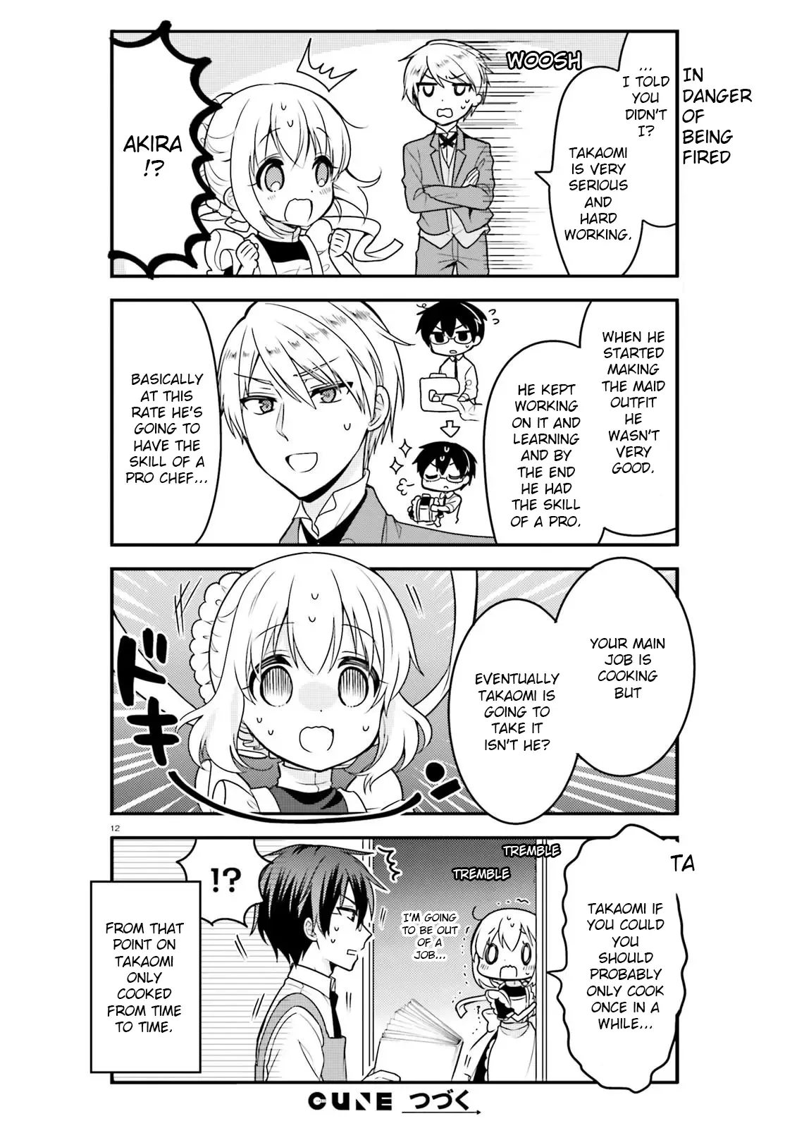 Maid-san in My House Chapter 43 page 12