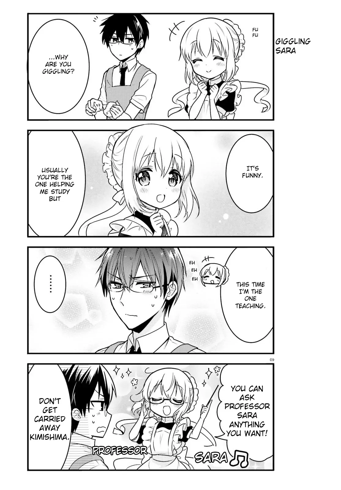 Maid-san in My House Chapter 43 page 9