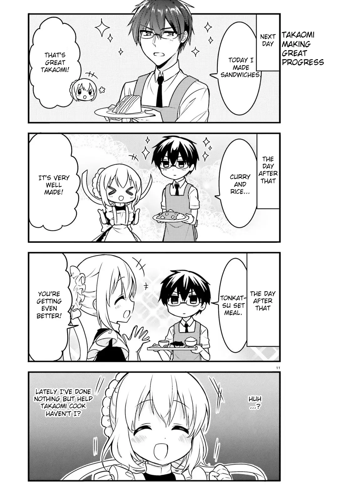 Maid-san in My House Chapter 43 page 11