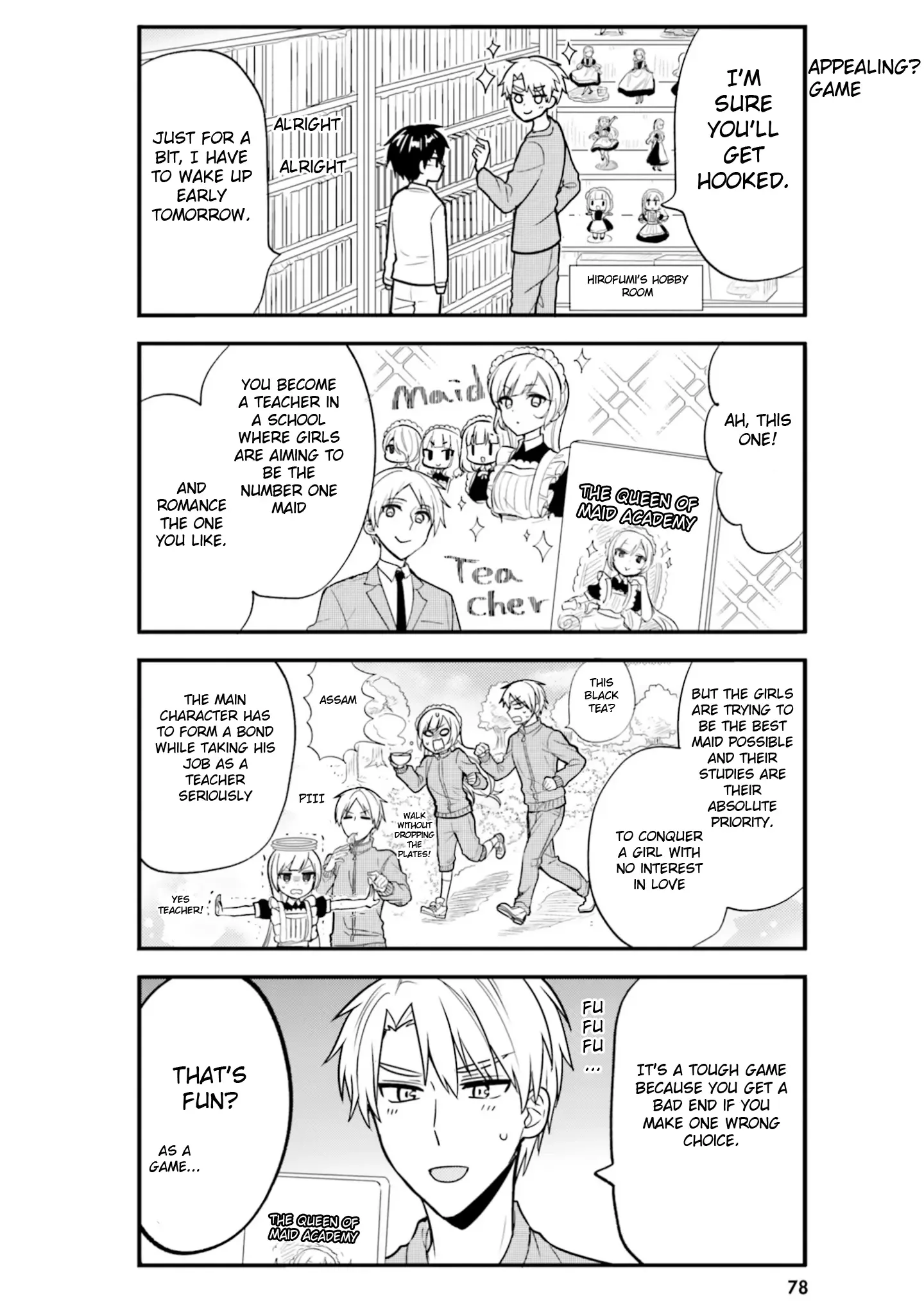 Maid-san in My House Chapter 48 page 4