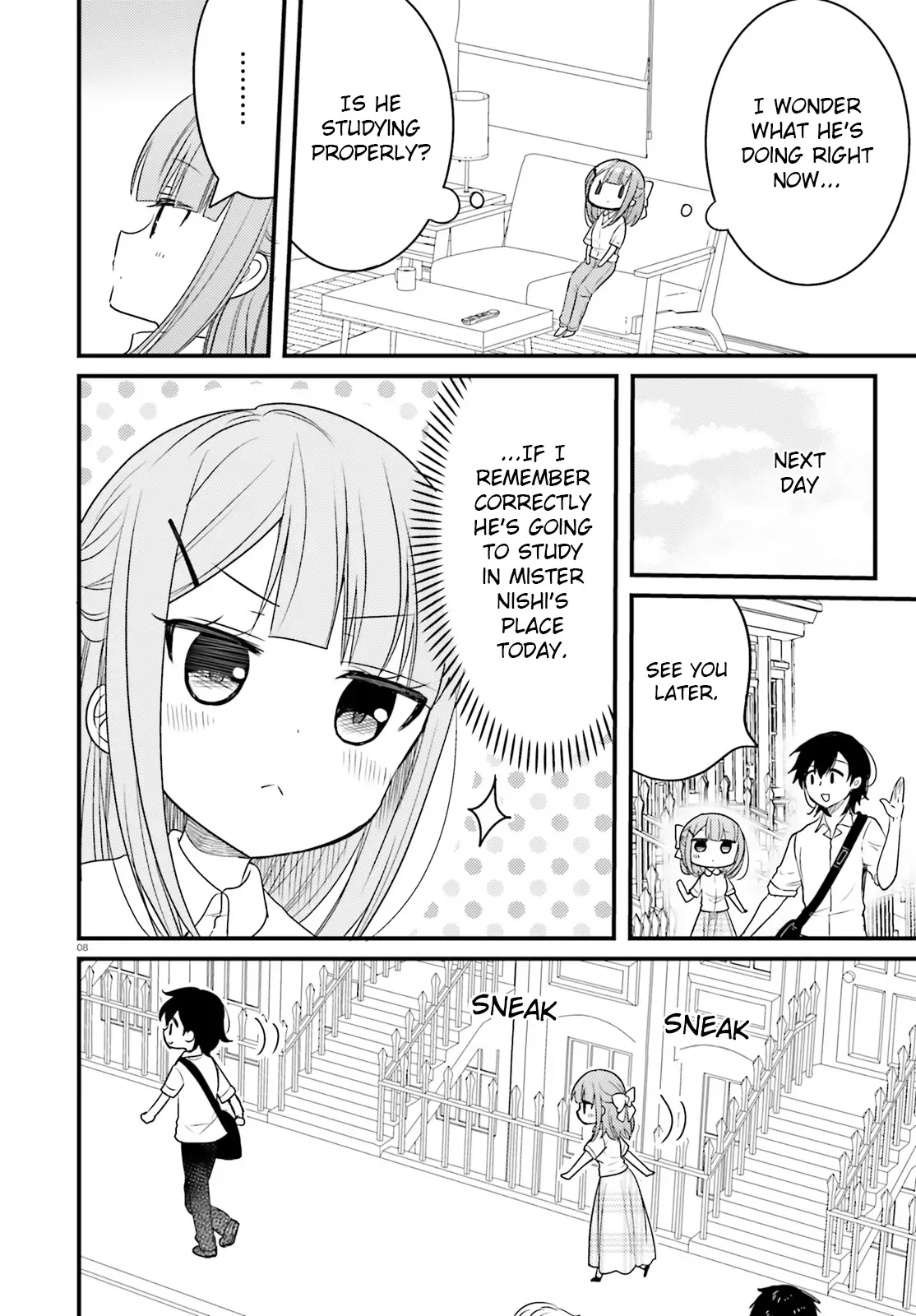 Maid-san in My House Chapter 53 page 8
