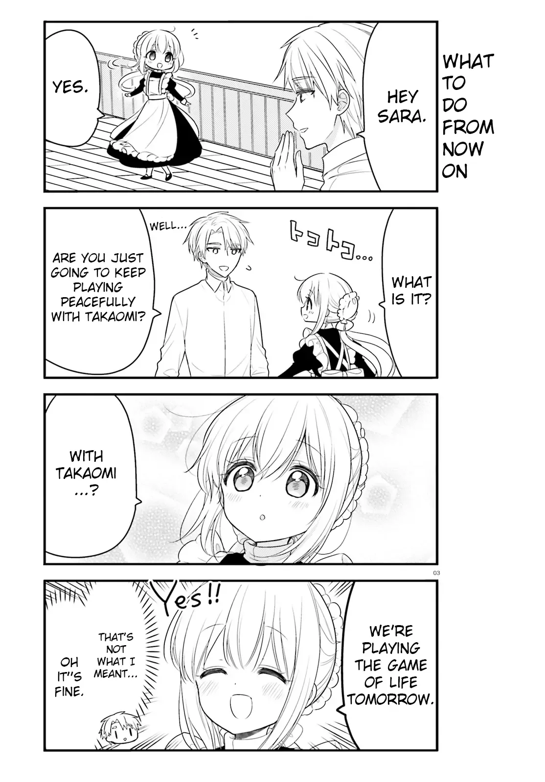 Maid-san in My House Chapter 54 page 3