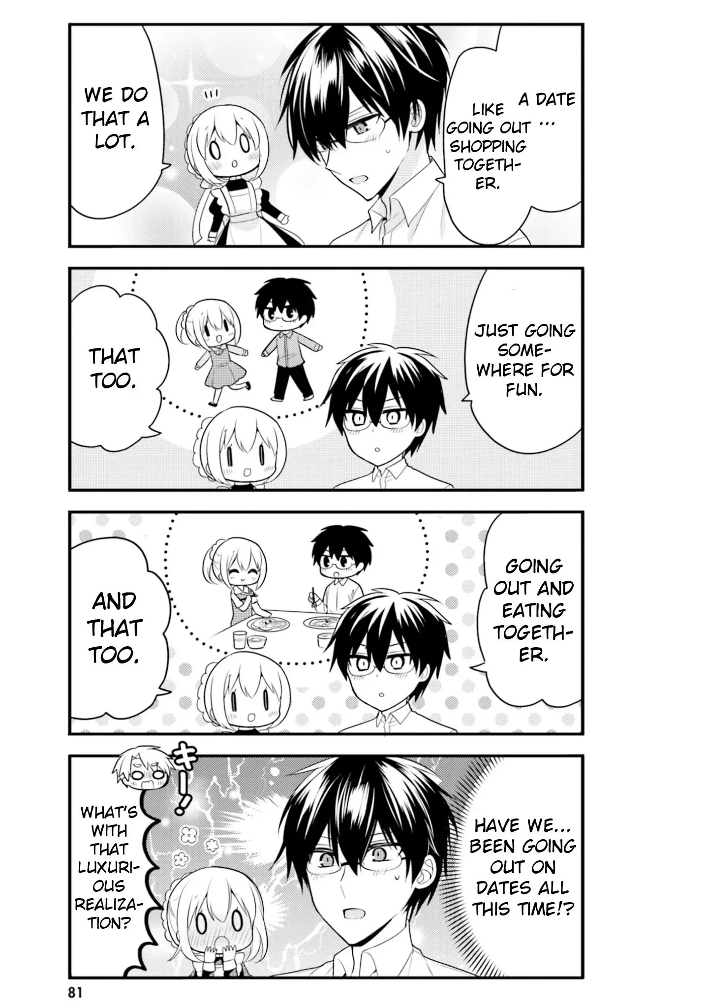 Maid-san in My House Chapter 67 page 9