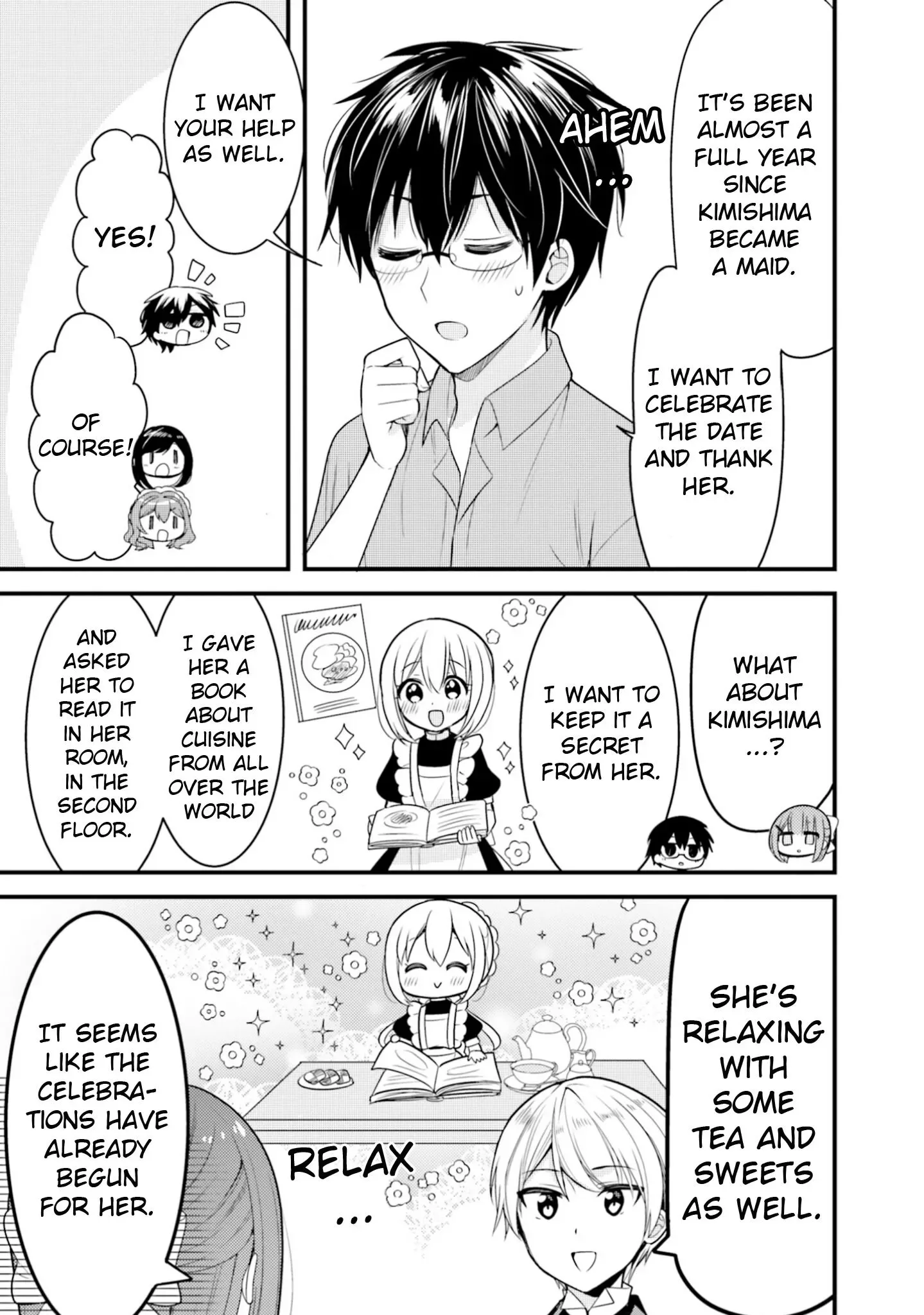 Maid-san in My House Chapter 70 page 3