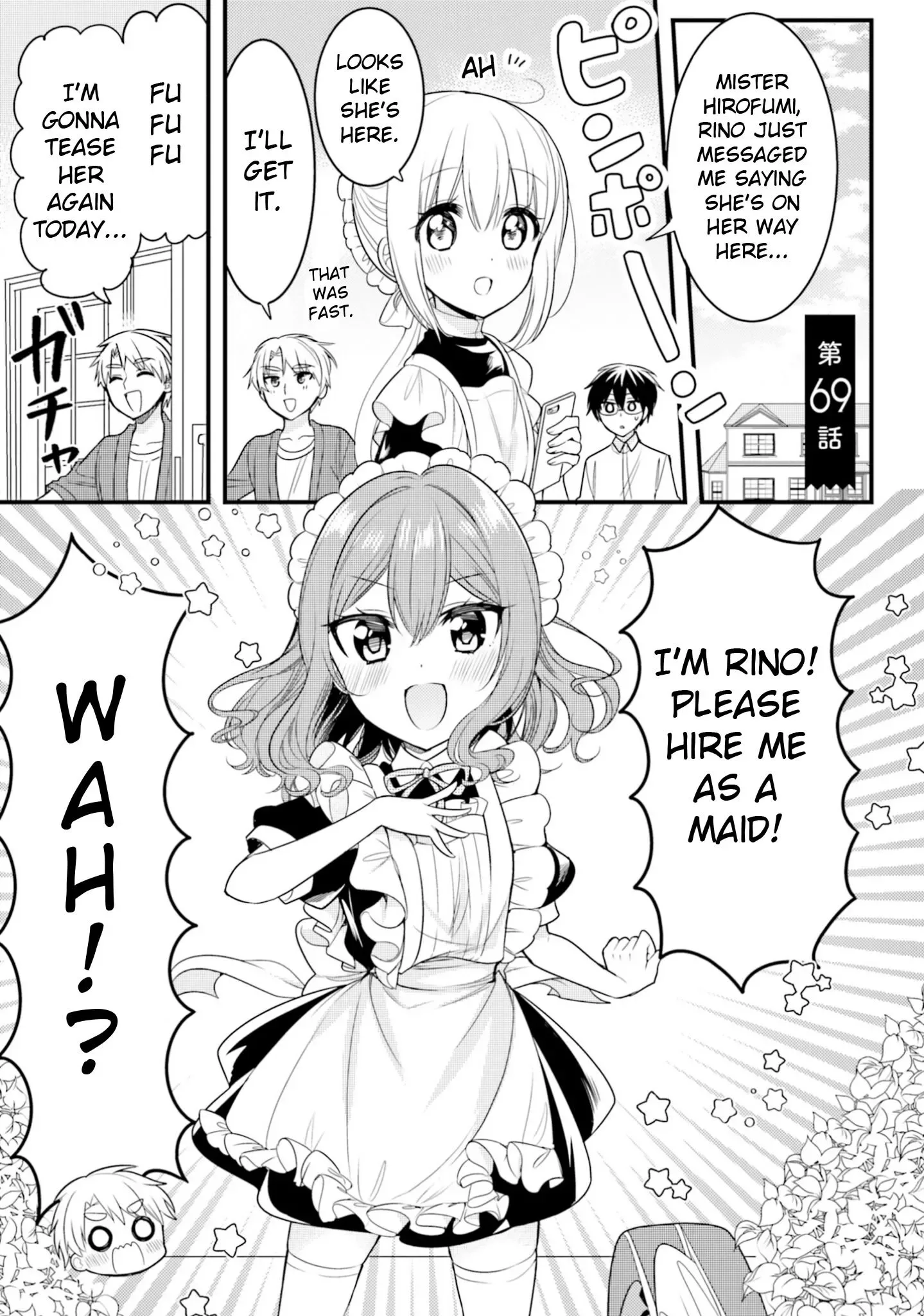 Maid-san in My House Chapter 69 page 1