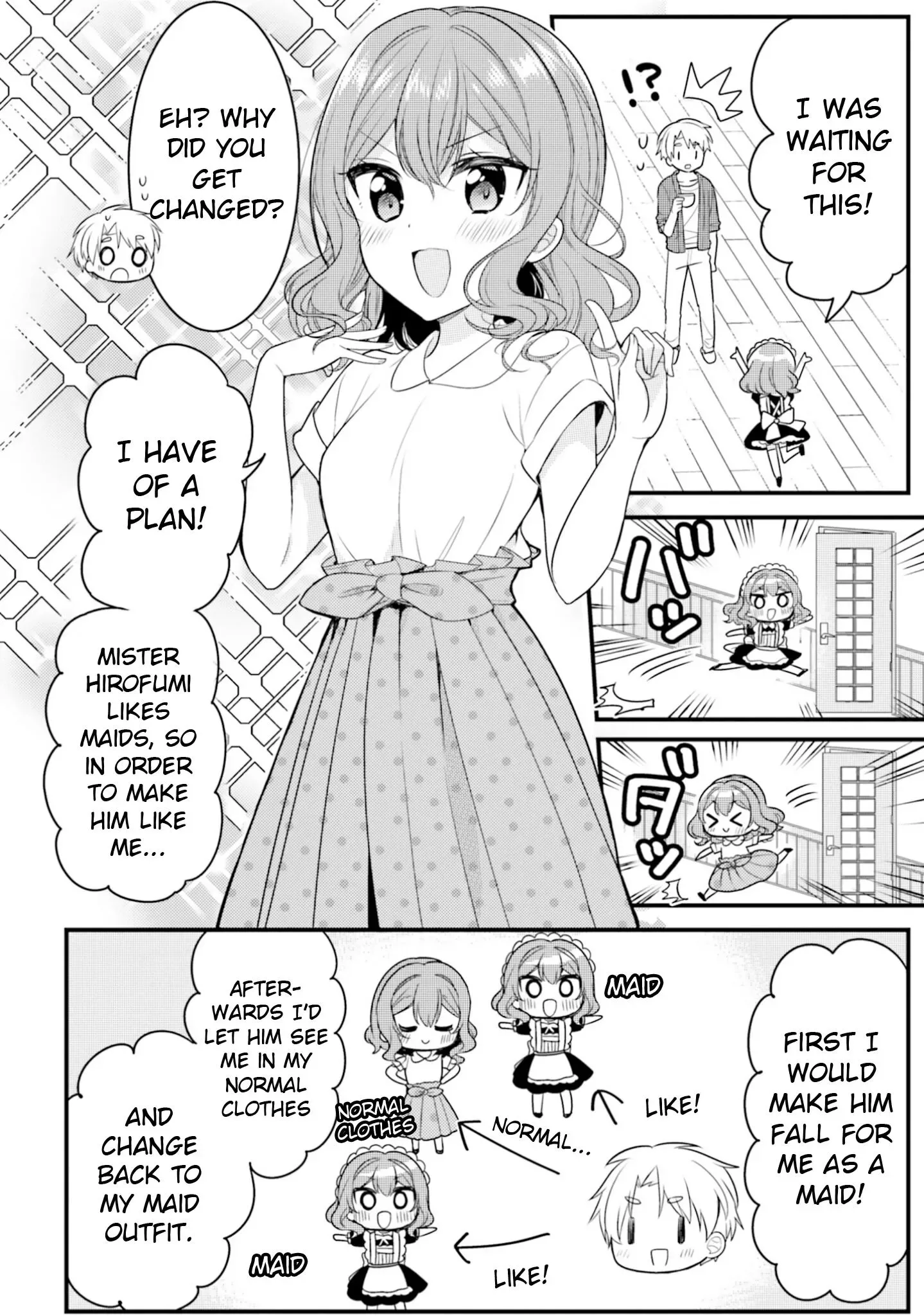 Maid-san in My House Chapter 69 page 10