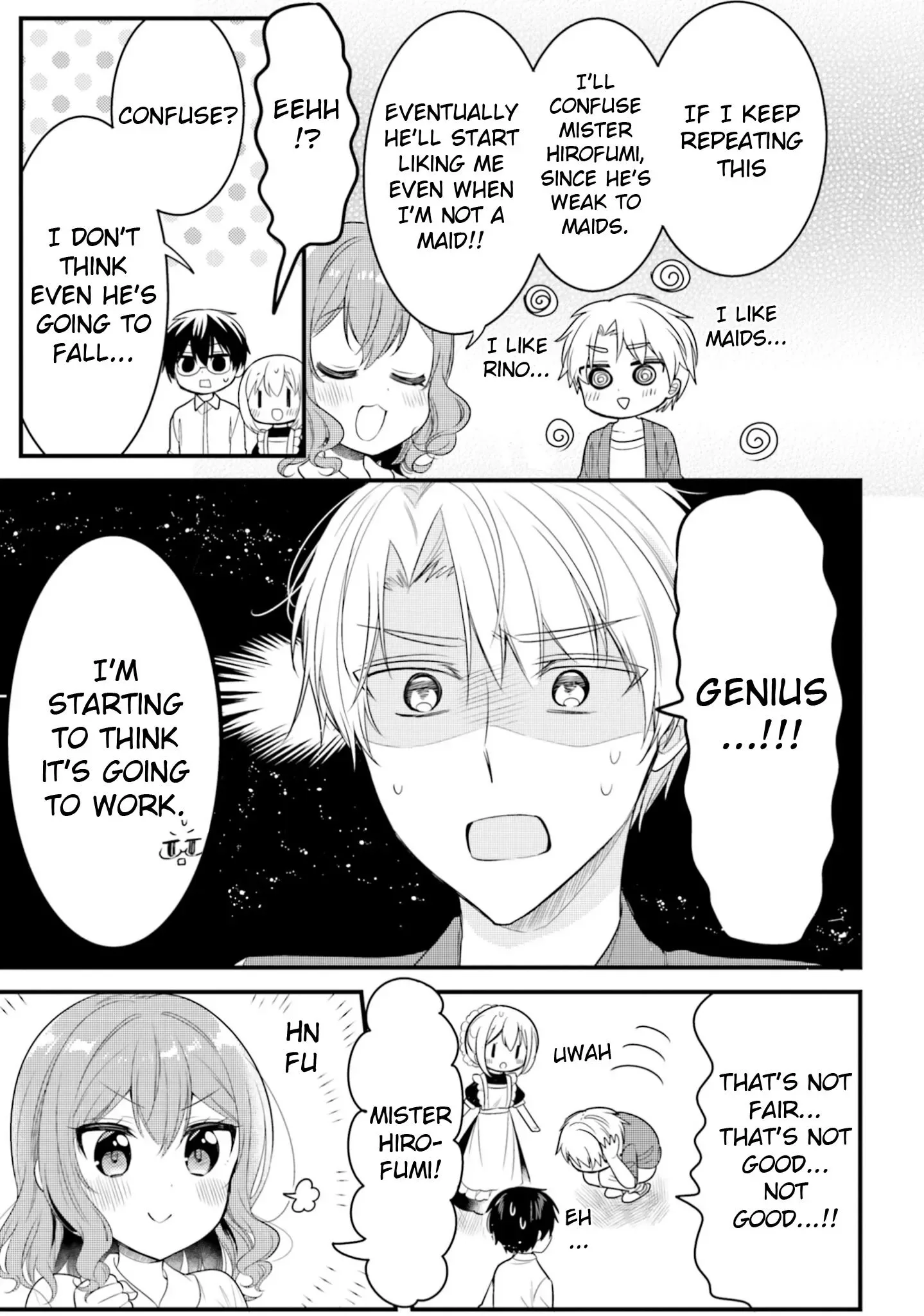 Maid-san in My House Chapter 69 page 11