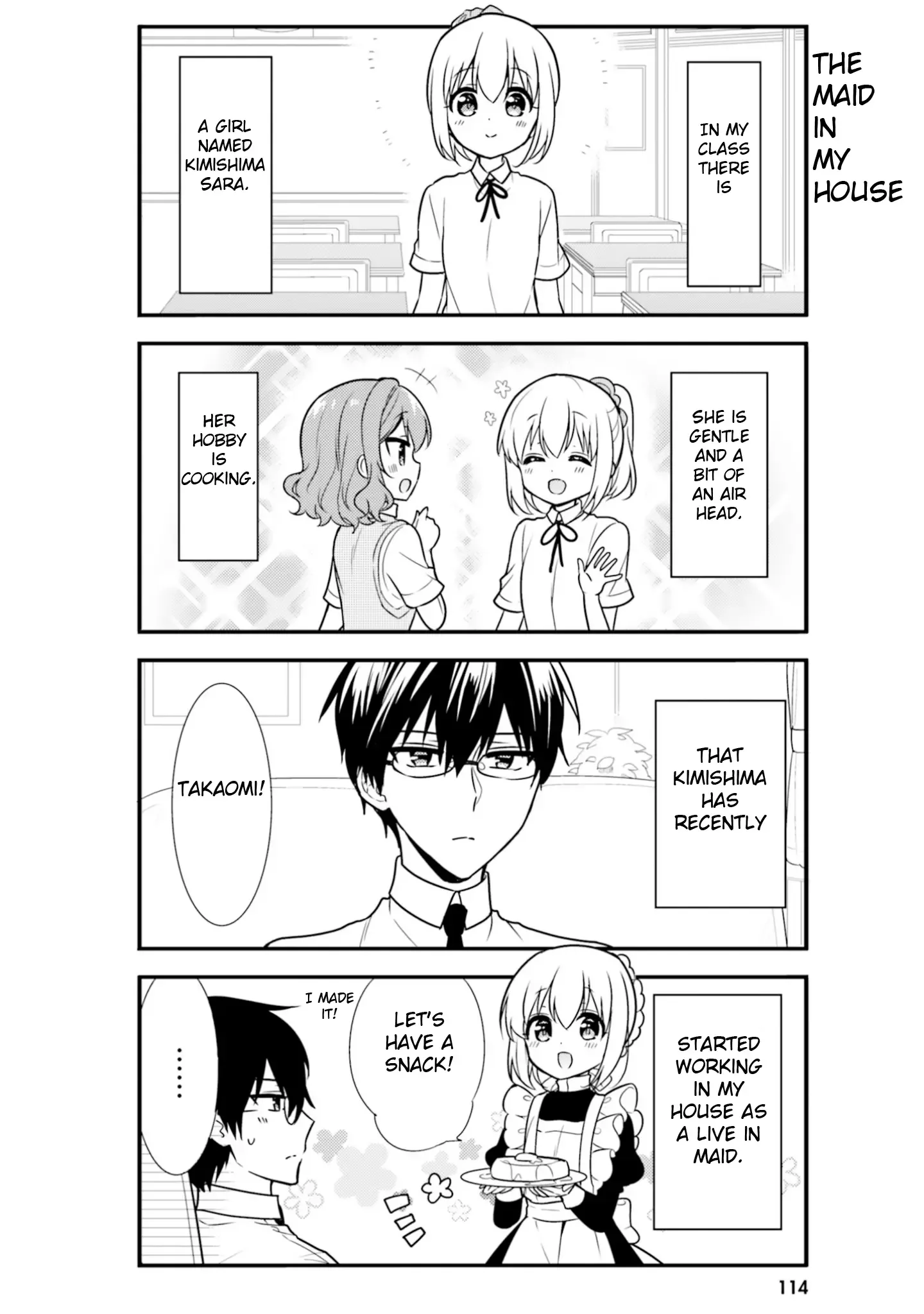 Maid-san in My House Chapter 50.5 page 2